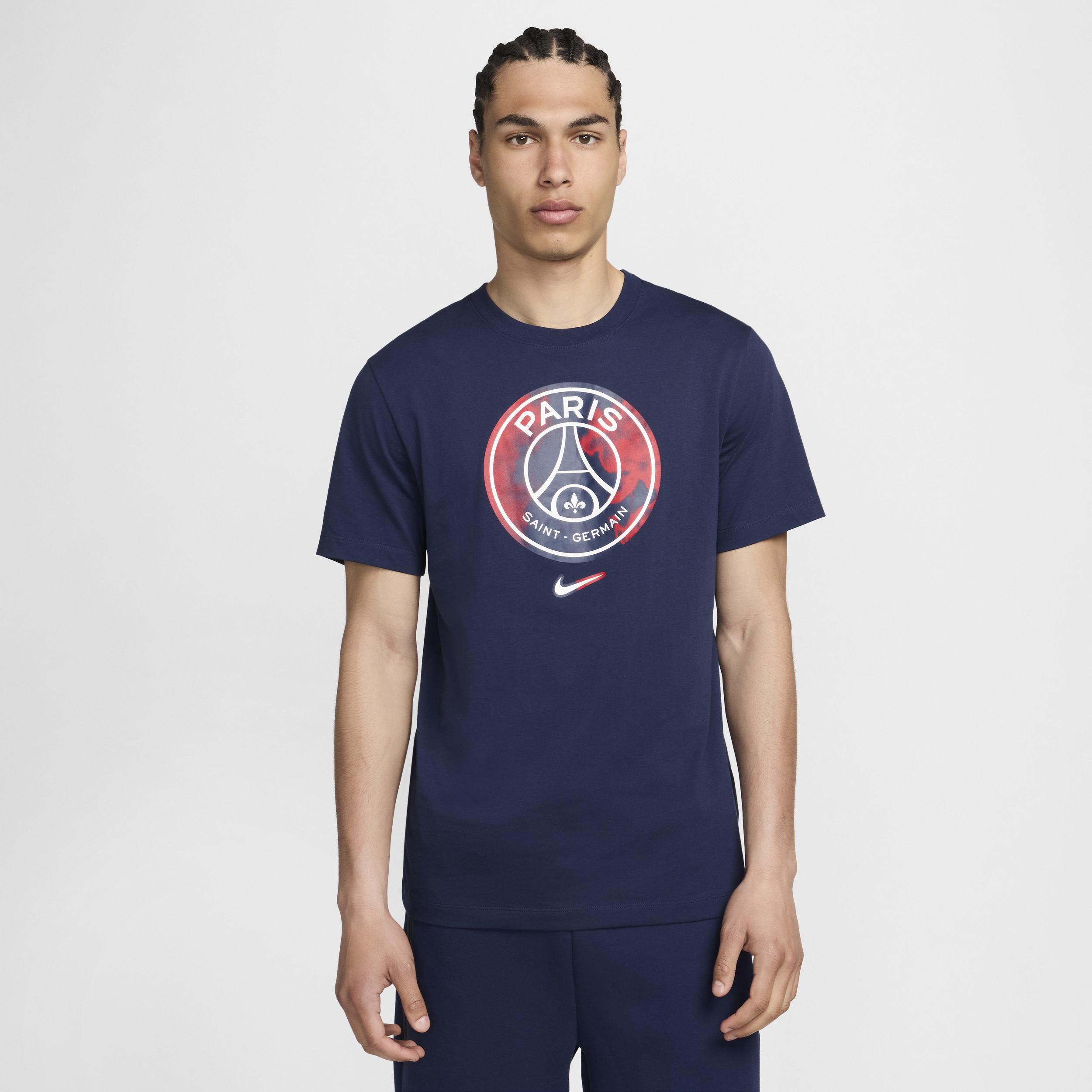 T-shirt Nike Football Paris Saint-Germain pour homme - Bleu