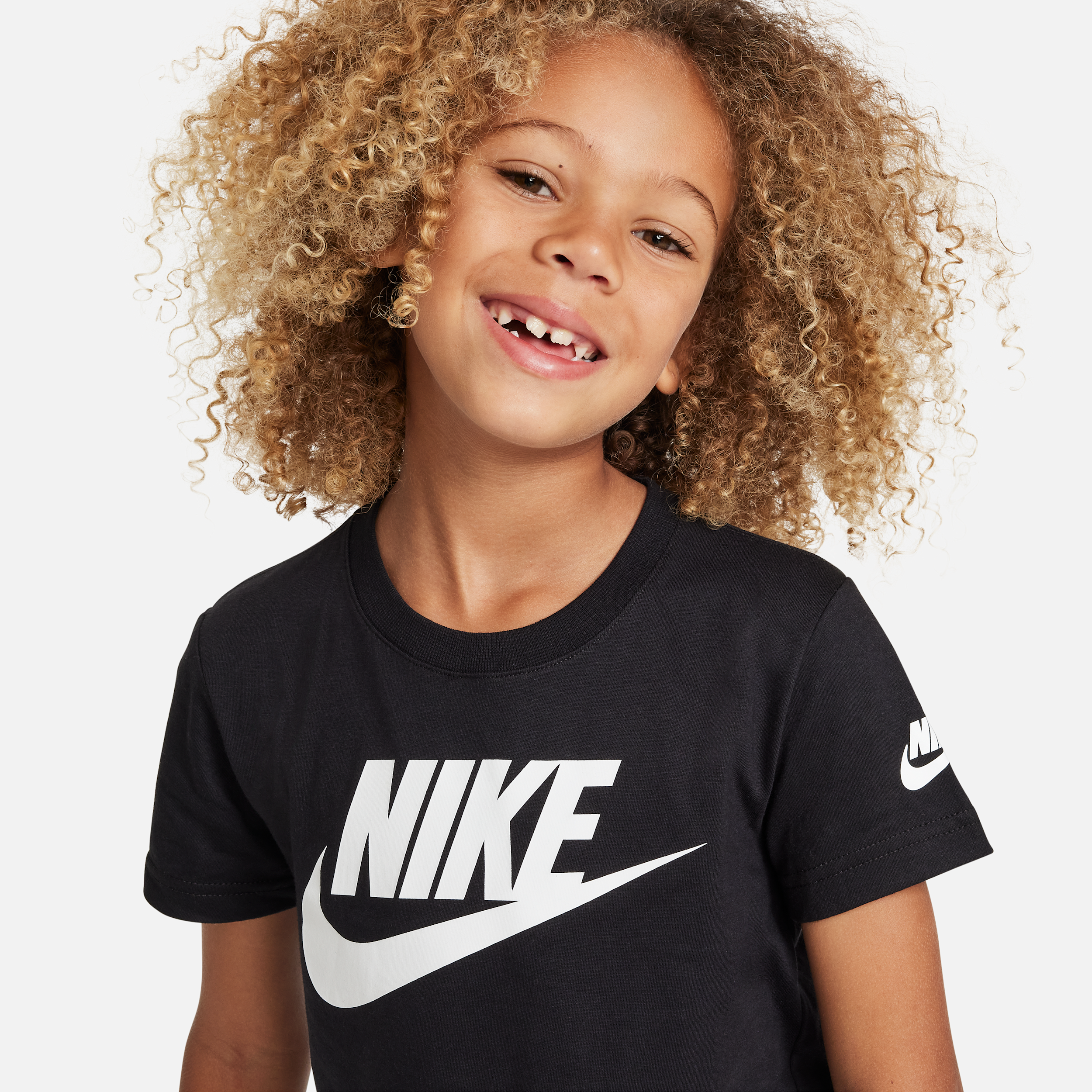 Thumbnail - Nike T-Shirt für jüngere Kinder - Schwarz