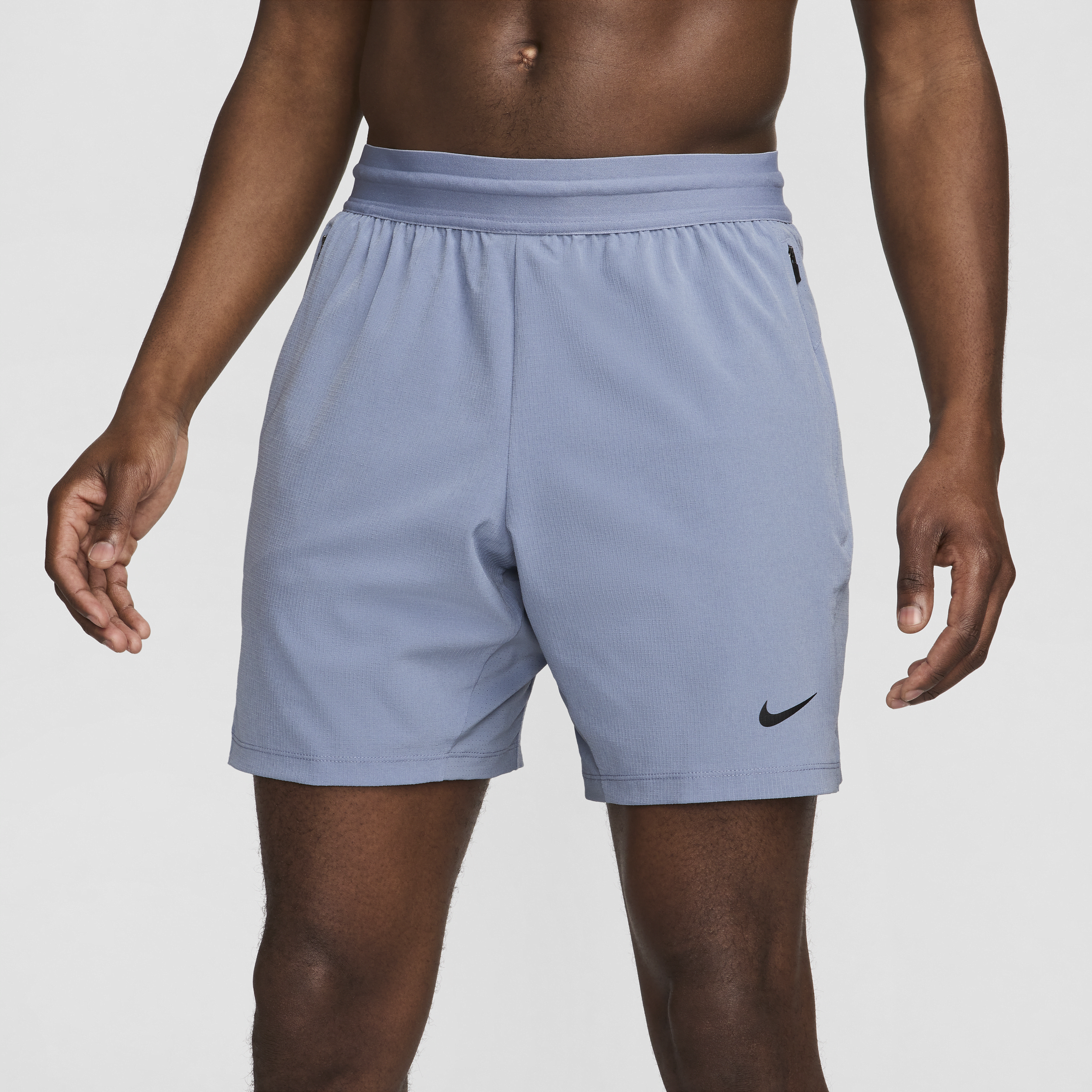 Nike Flex Rep 4.0 Dri-FIT niet-gevoerde fitnessshorts voor heren (18 cm) Blauw