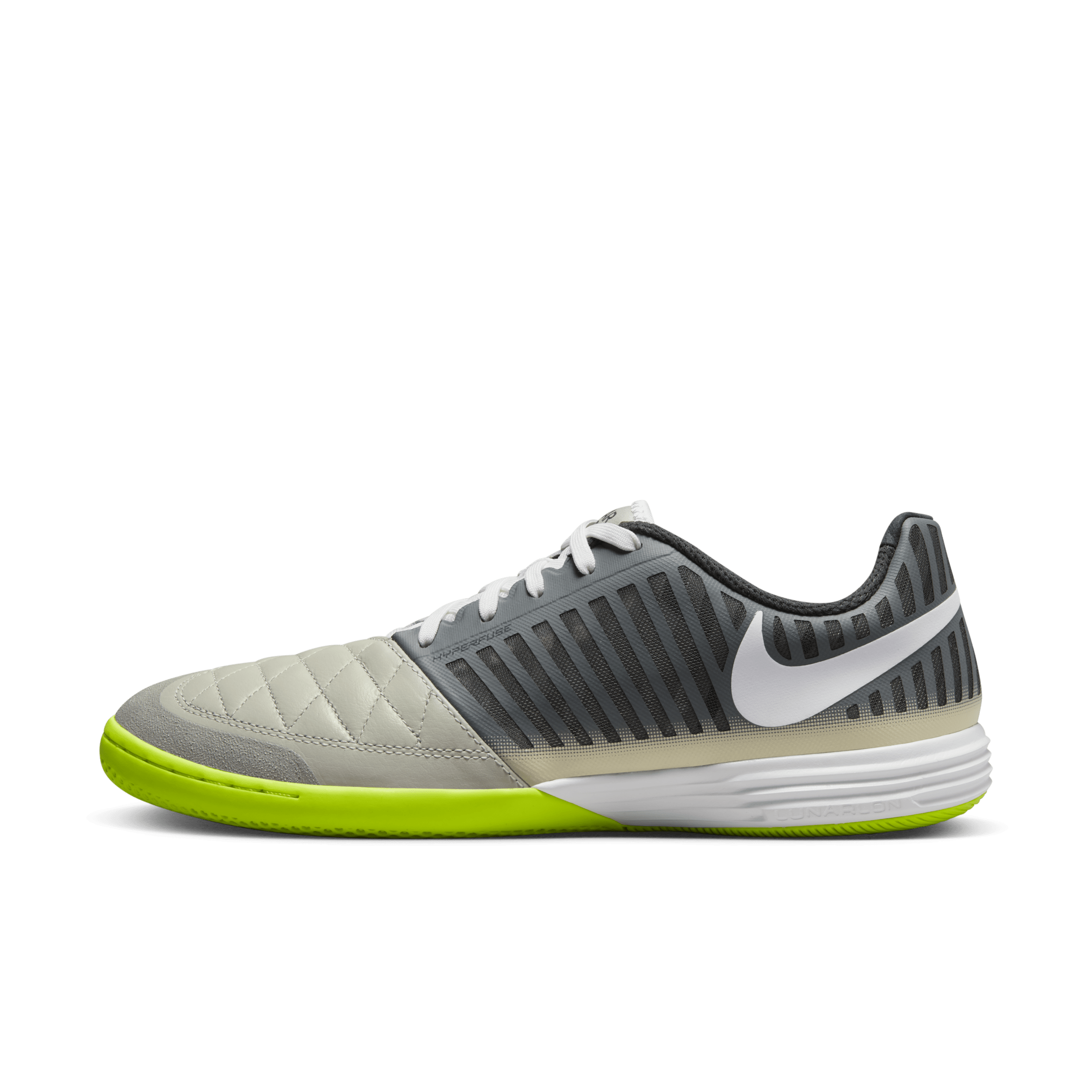 Nike Lunar Gato II IC Indoor Court Football Shoes - Grey - 580456-010