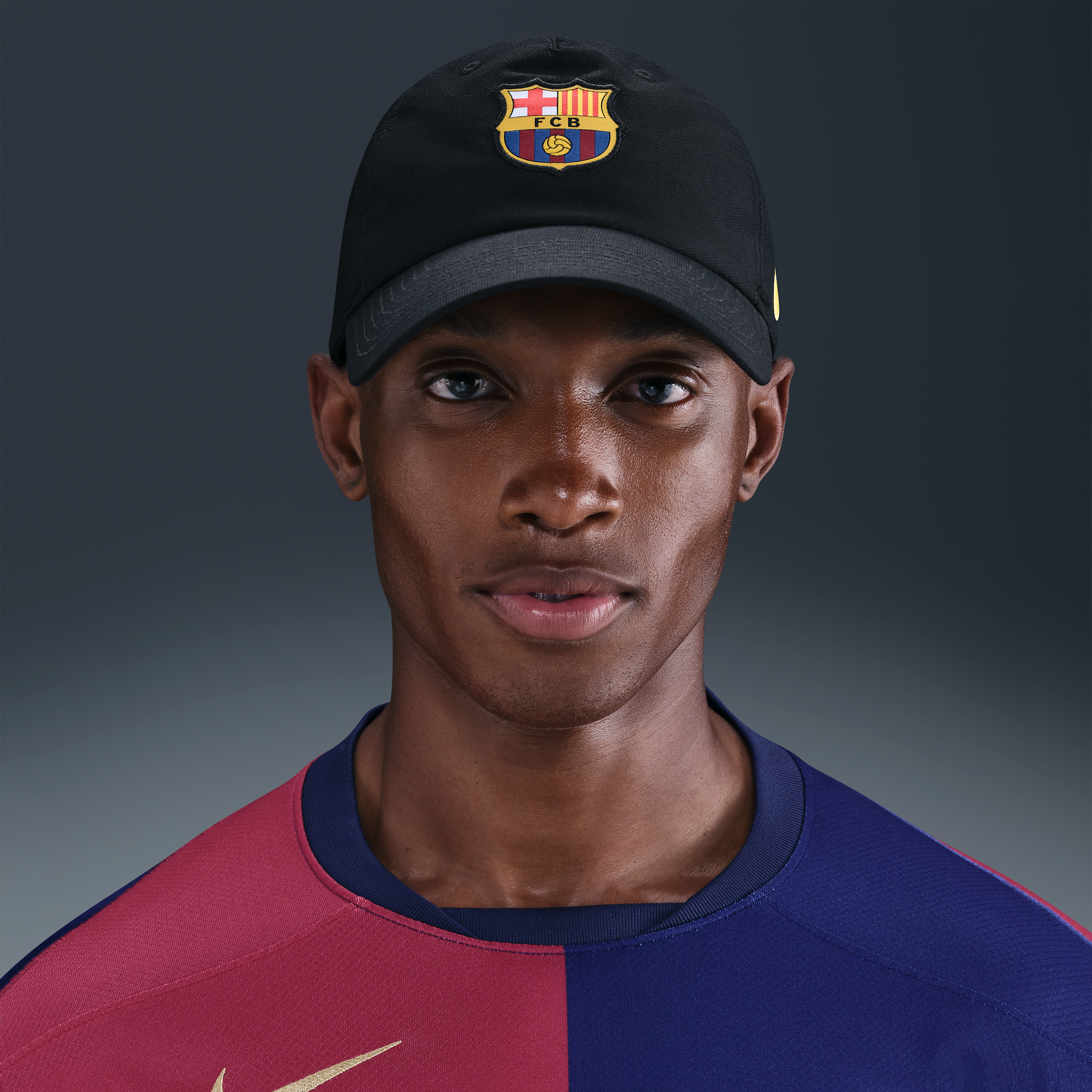 Thumbnail - Barcelona 2025/2026 Nike Club Cap US CB L - Schwarz