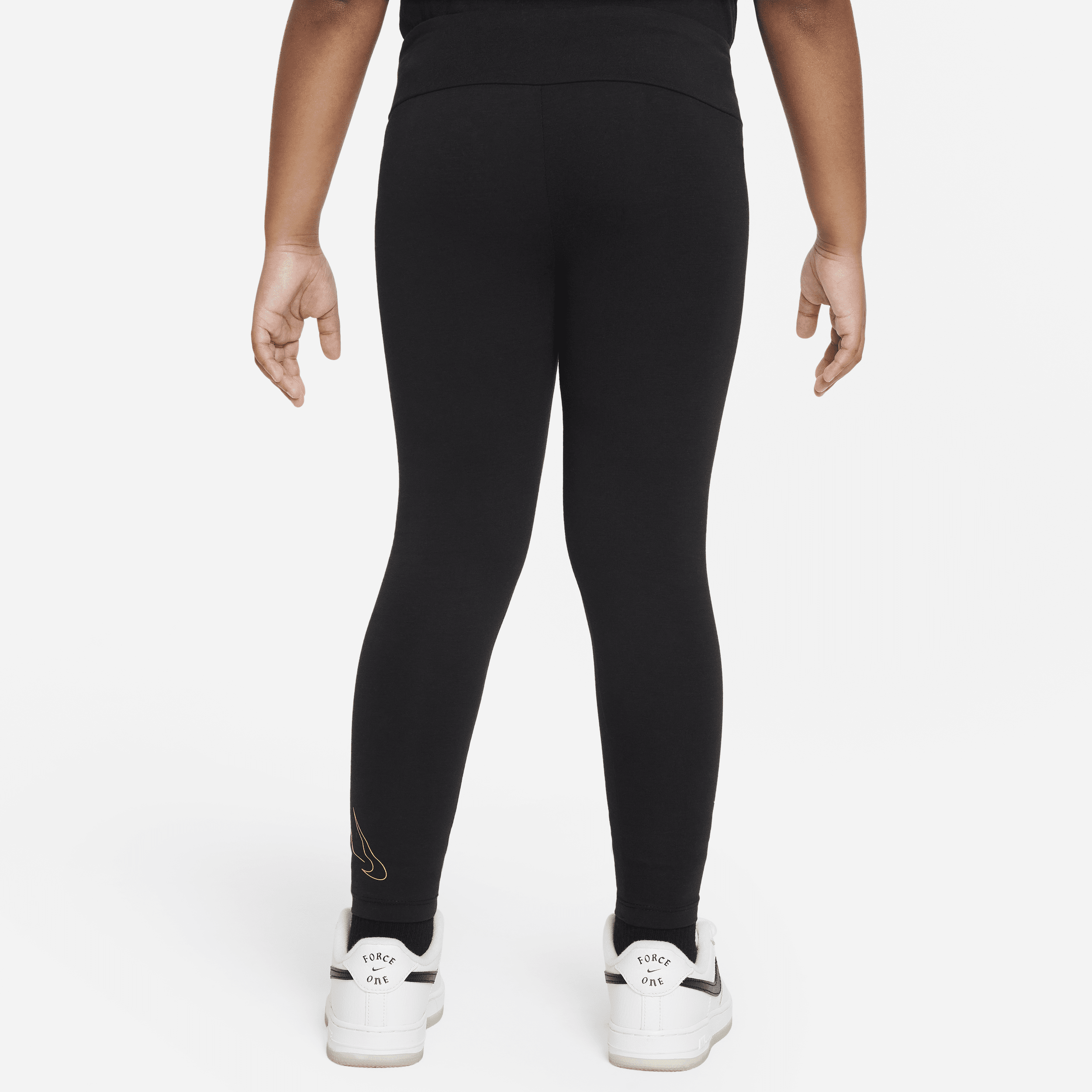 Nike Sportswear Shine legging voor kleuters Zwart