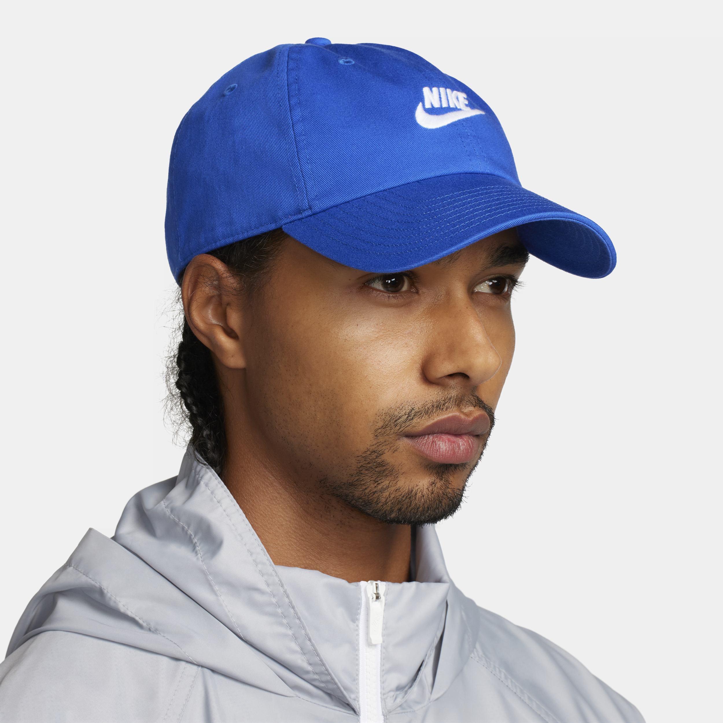 Nike Club ongestructureerde Futura Wash pet Blauw