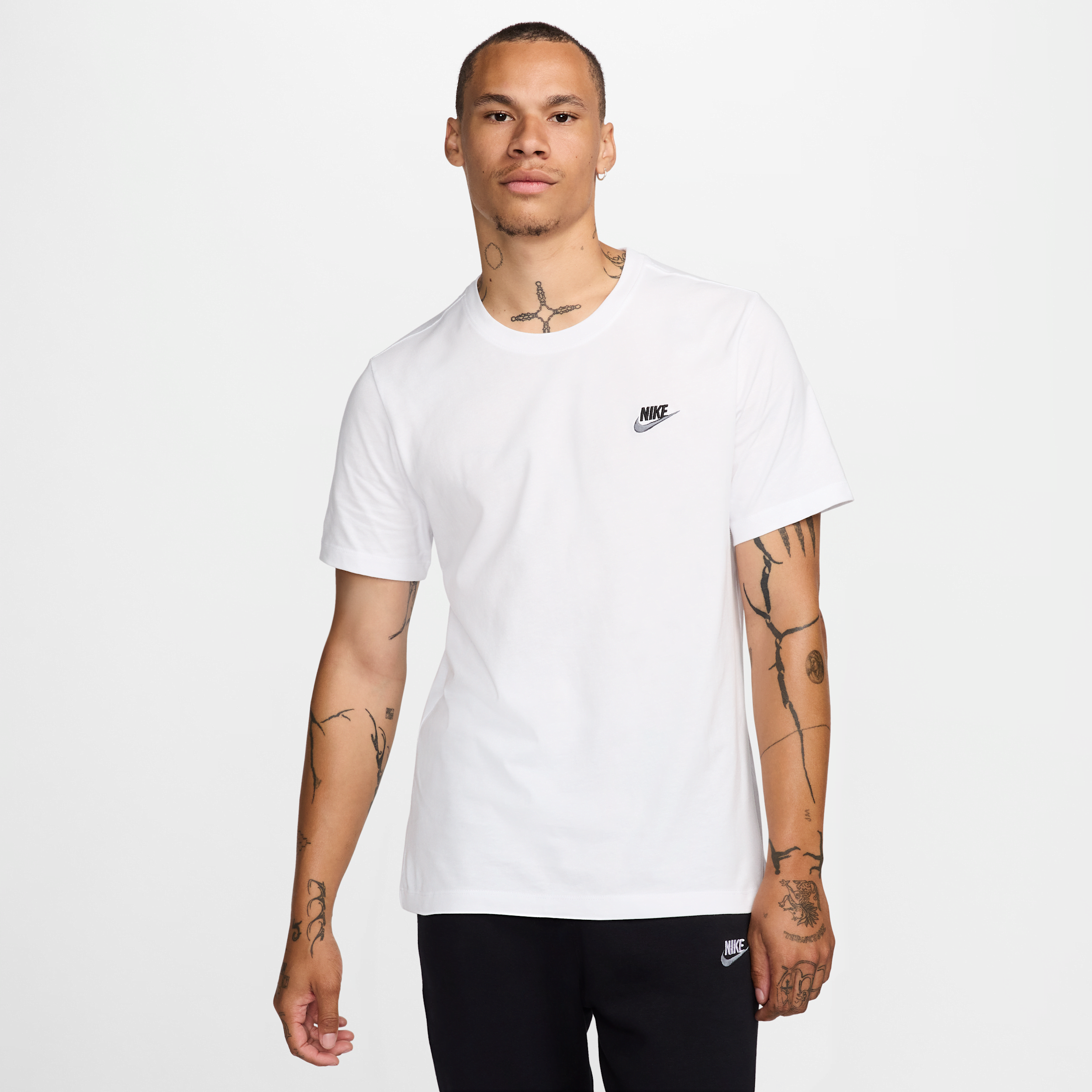 Nike Sportswear Club Men's T-Shirt - White