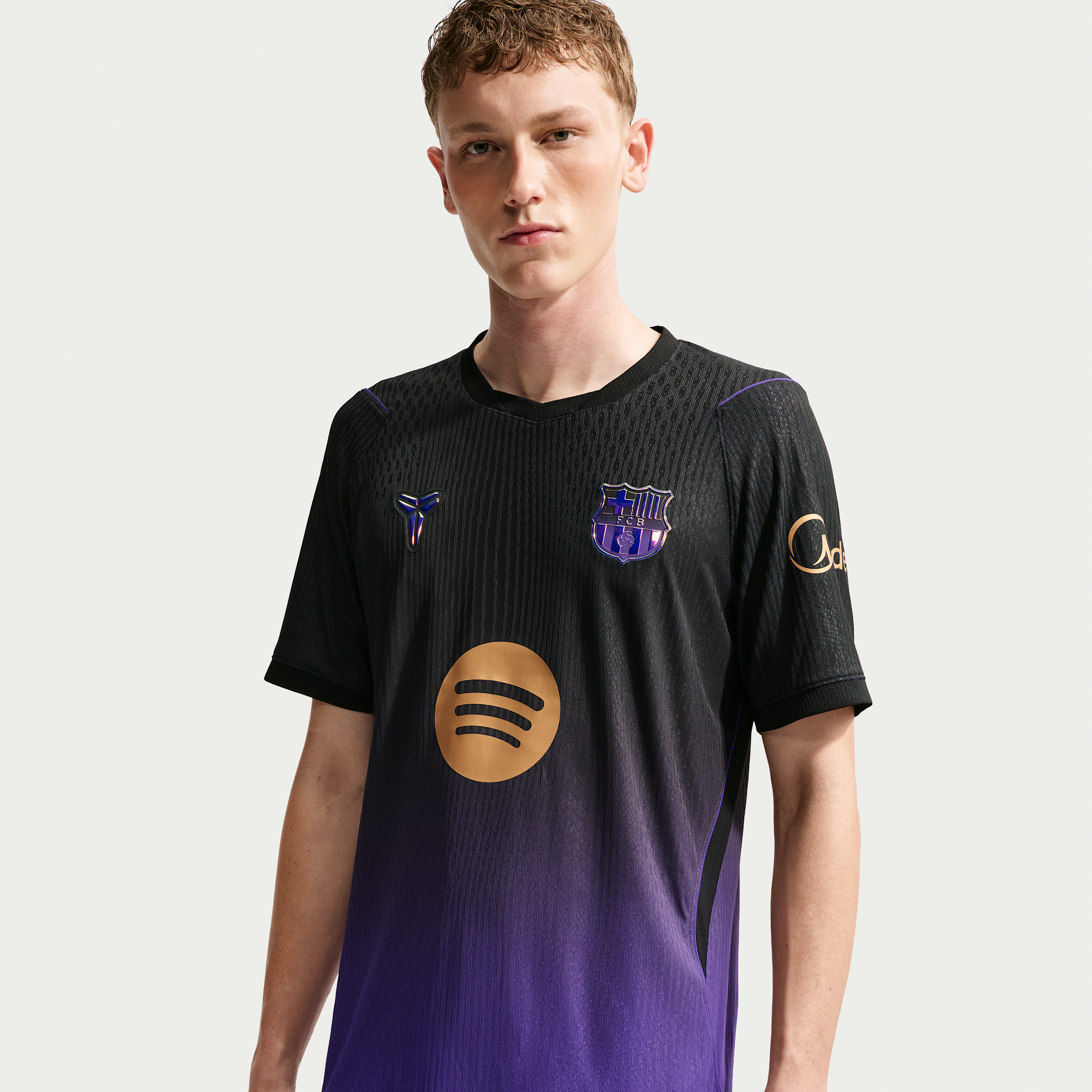 FC Barcelona 2026/27 Match Away Kobe Aero-FIT Authentic-fodboldtrøje til mænd - lilla