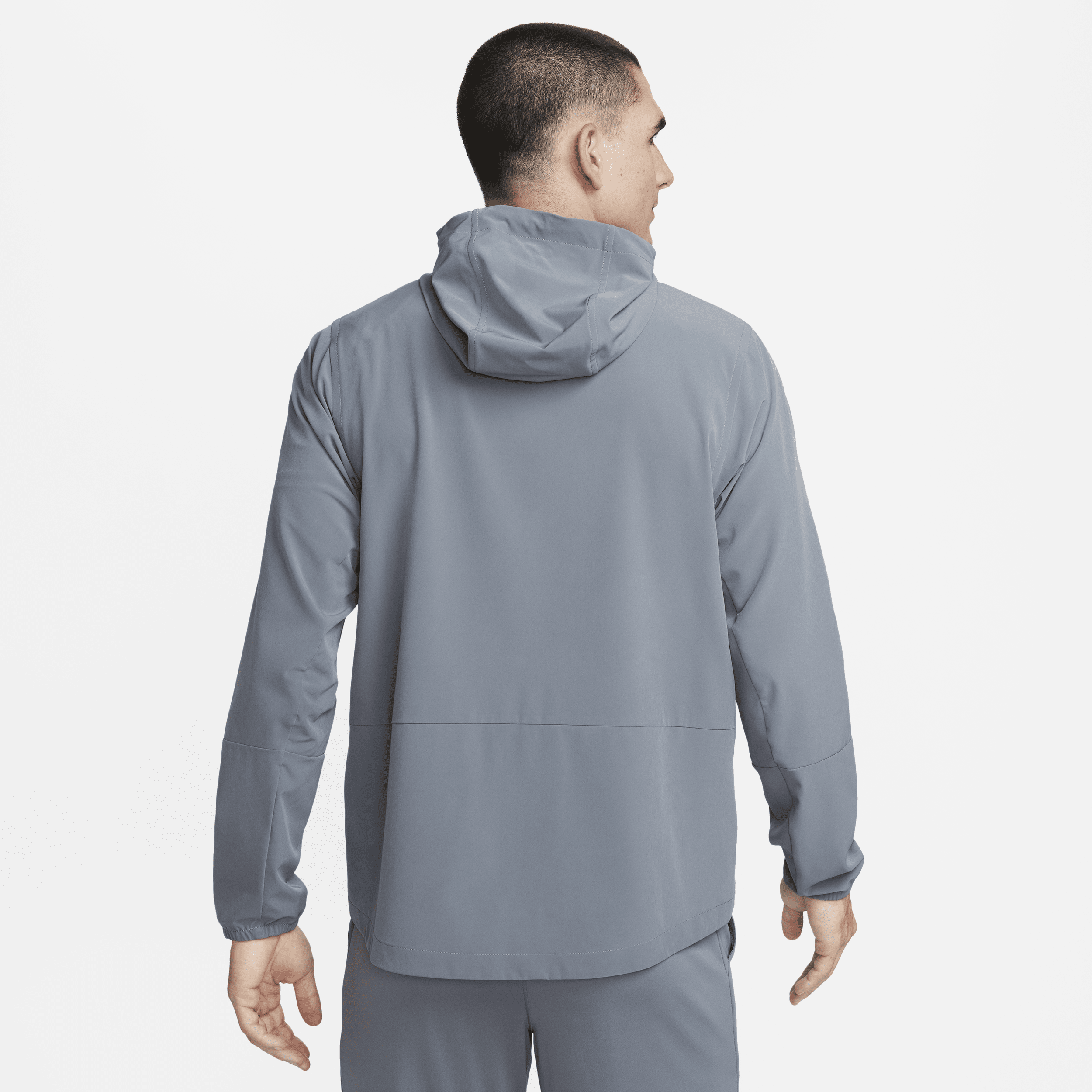 Veste à capuche déperlante Nike Unlimited pour homme - Gris