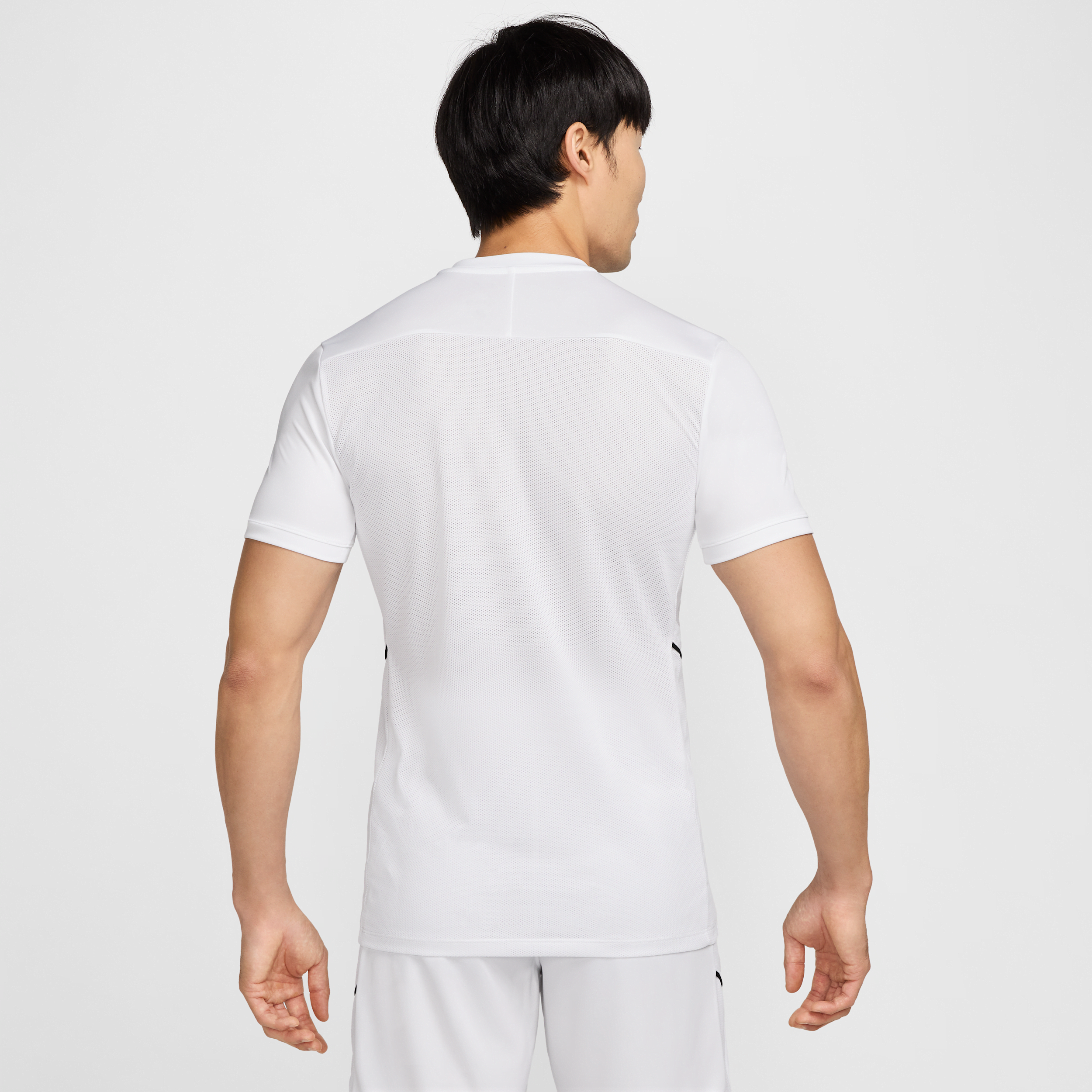 Haut de foot à manches courtes Dri-FIT Nike Academy pour homme - Blanc