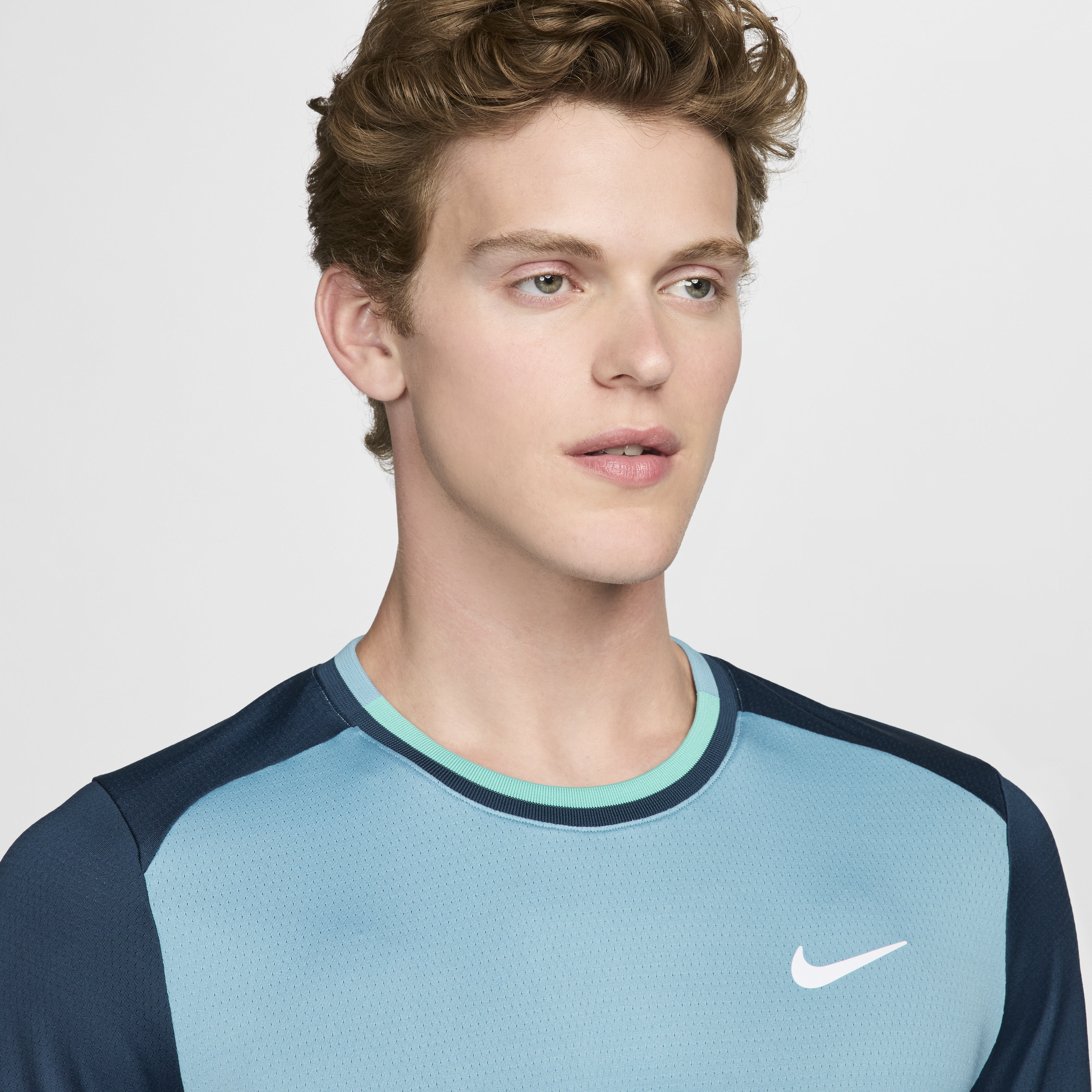 Haut de tennis Dri-FIT NikeCourt Advantage pour homme - Bleu