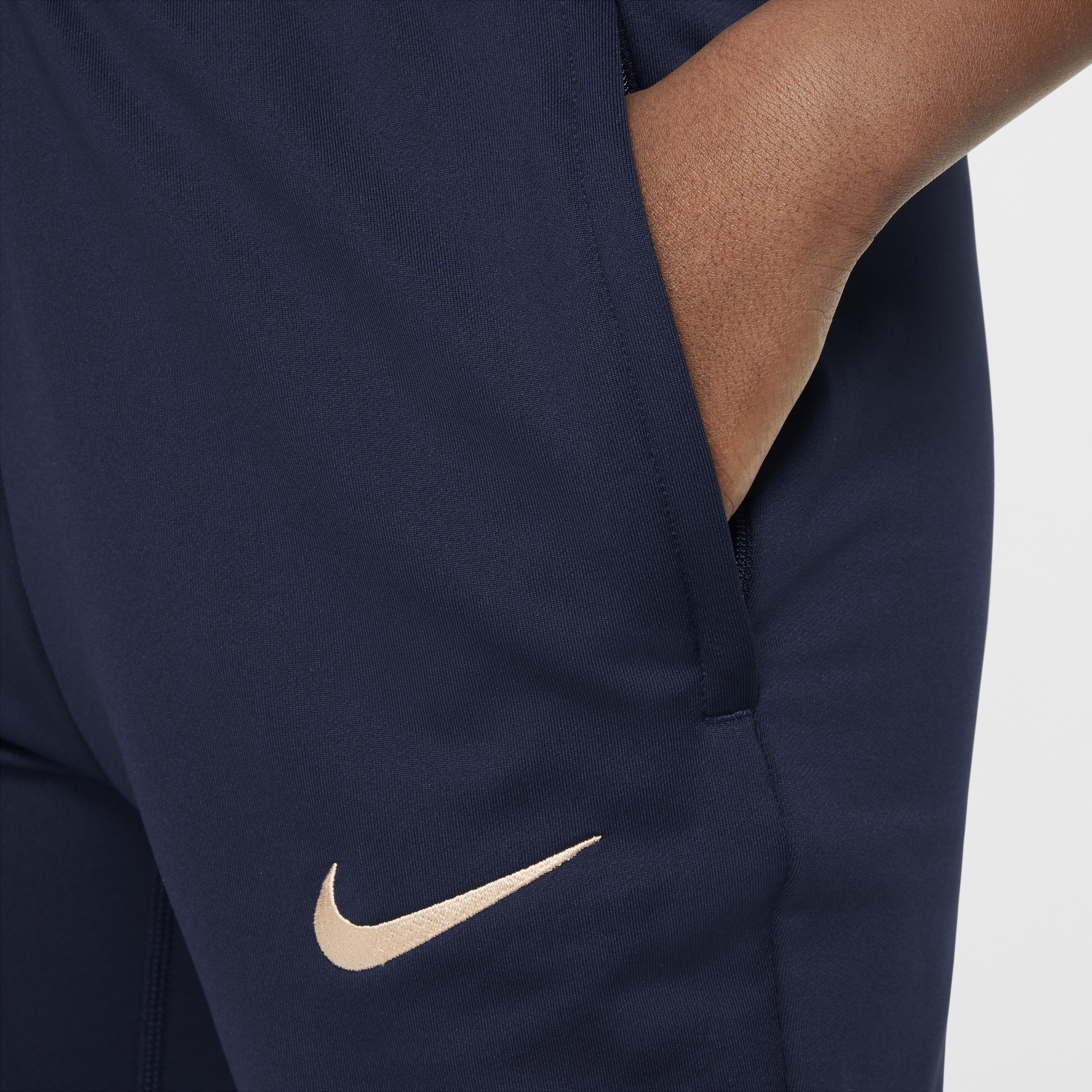 Pantalon de foot en maille Nike Dri-FIT Chelsea FC Strike pour ado - Bleu