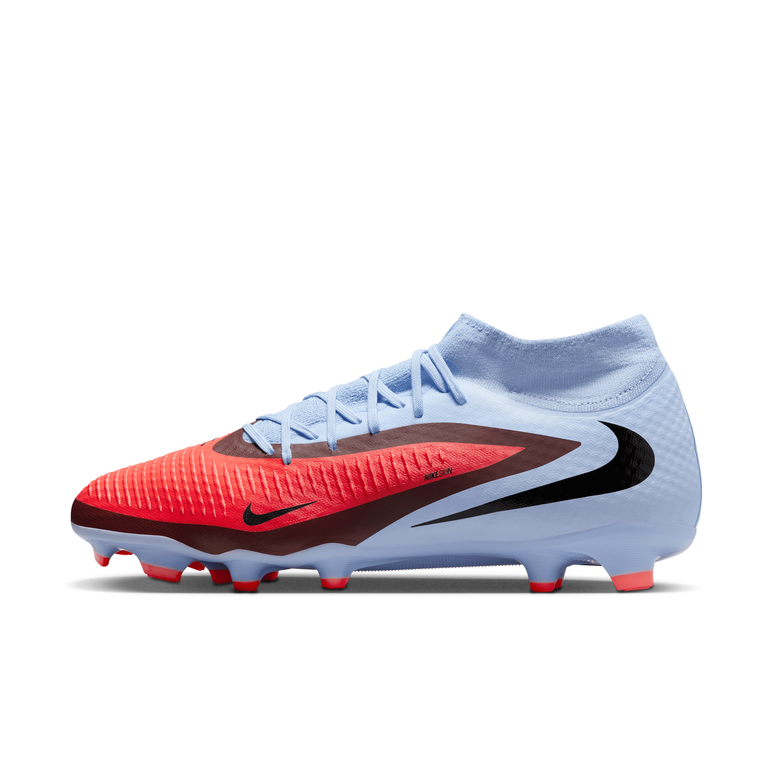 Thumbnail - Nike Phantom 6 High Academy Fußballschuh für verschiedene Böden - Blau