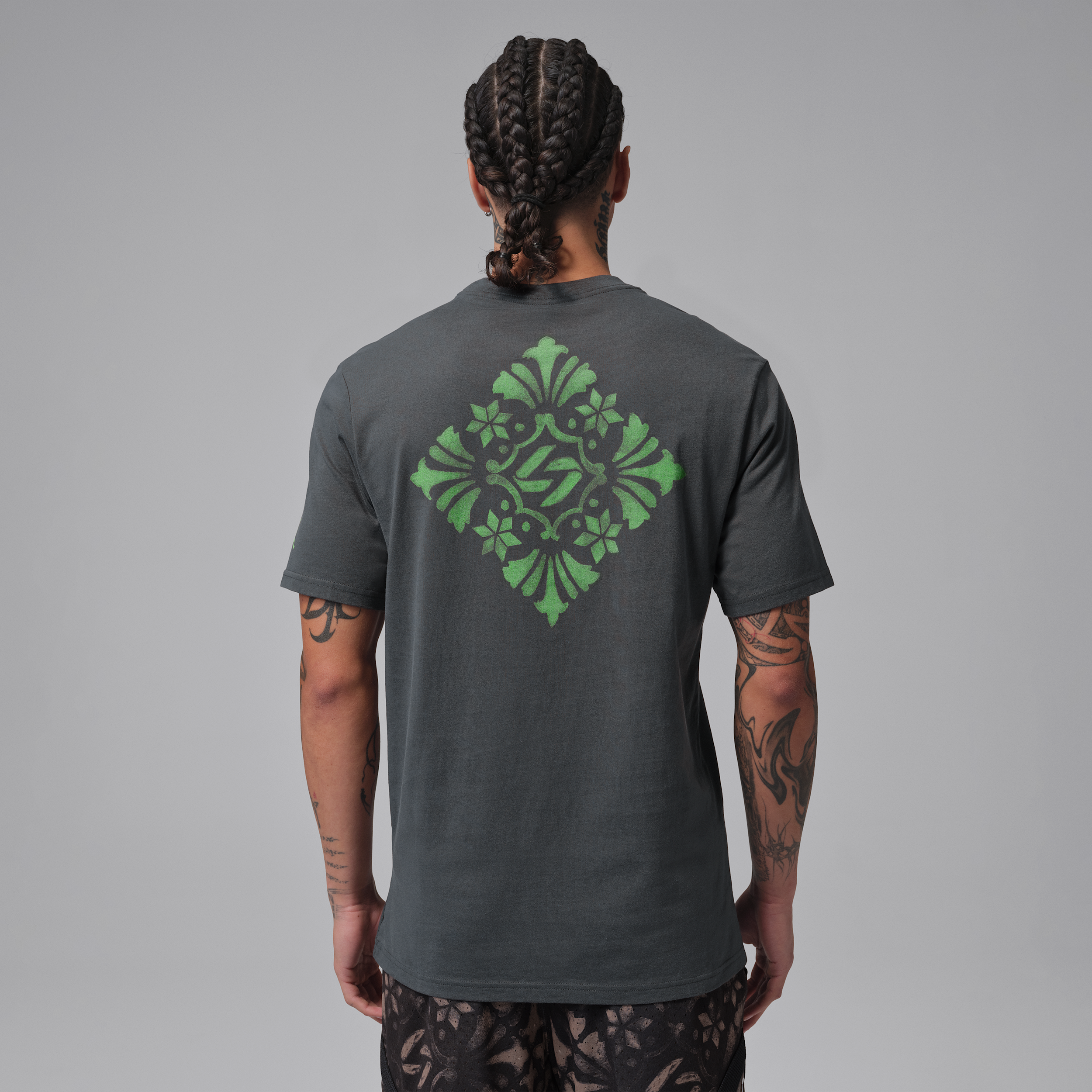 Thumbnail - Luka Herren-T-Shirt - Grau