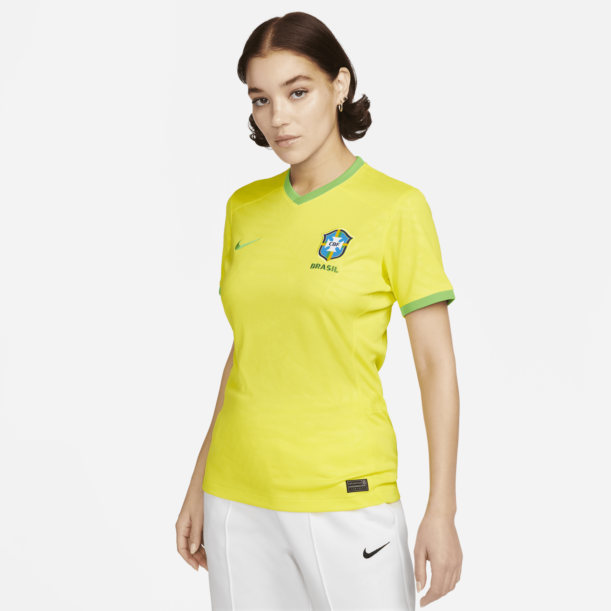 Brazil 2023 Stadium Home Women's Nike Dri-FIT Football Shirt - Yellow