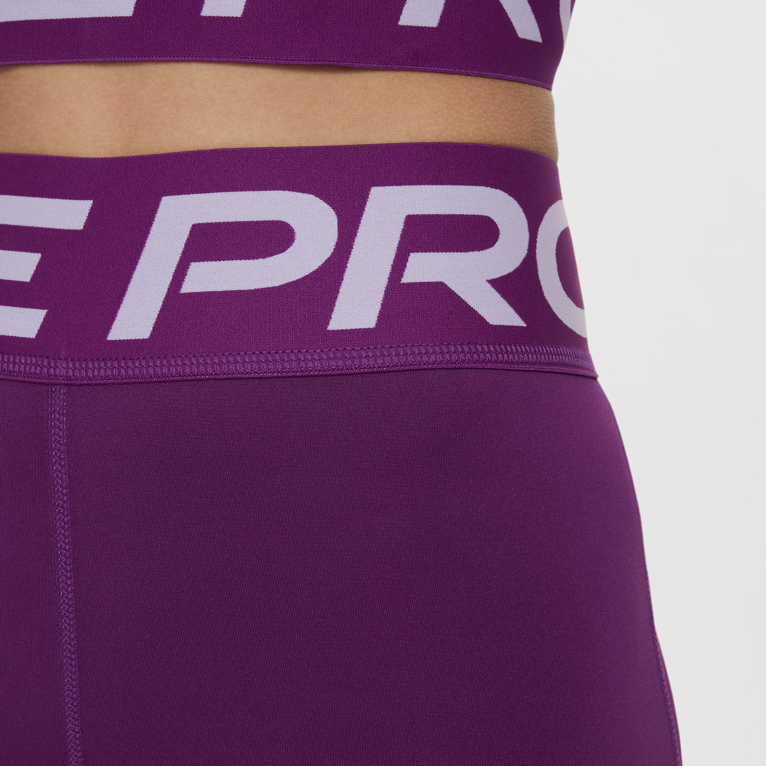 Nike Pro Dri-FIT legging voor meisjes Paars