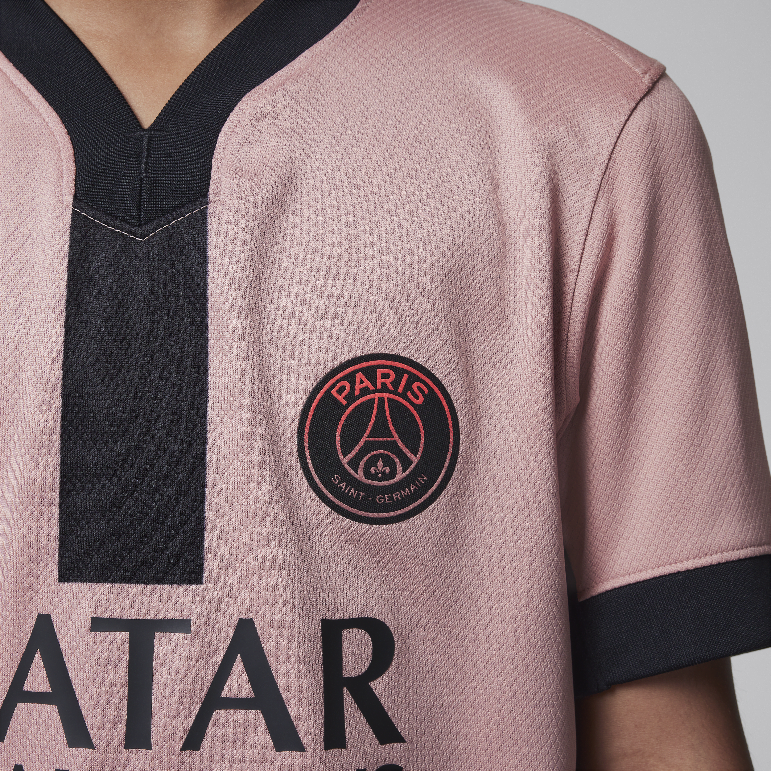 3e maillot de foot replica Jordan Dri-FIT Paris Saint-Germain 2024/2025 Stadium pour ado - Rose