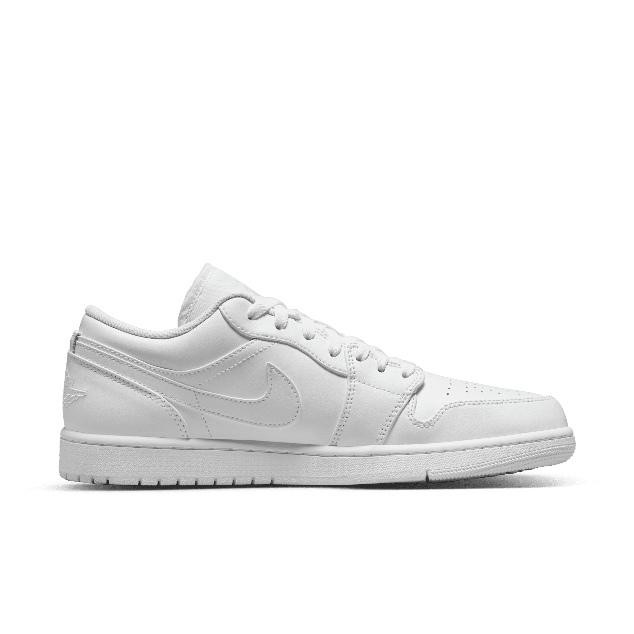 Chaussure Air Jordan 1 Low pour Homme - Blanc