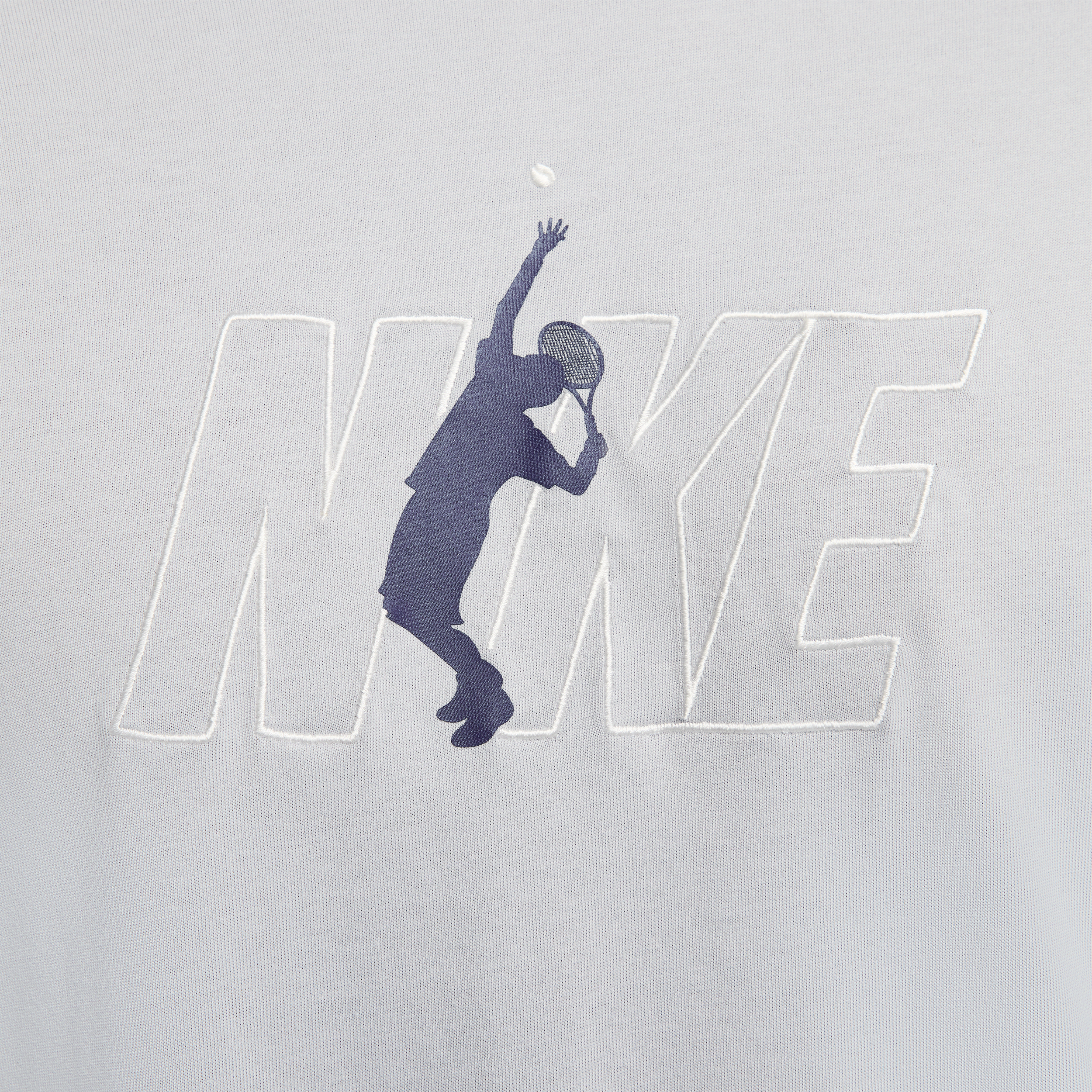 Nike Court Dri-FIT Tennisshirt voor heren Grijs