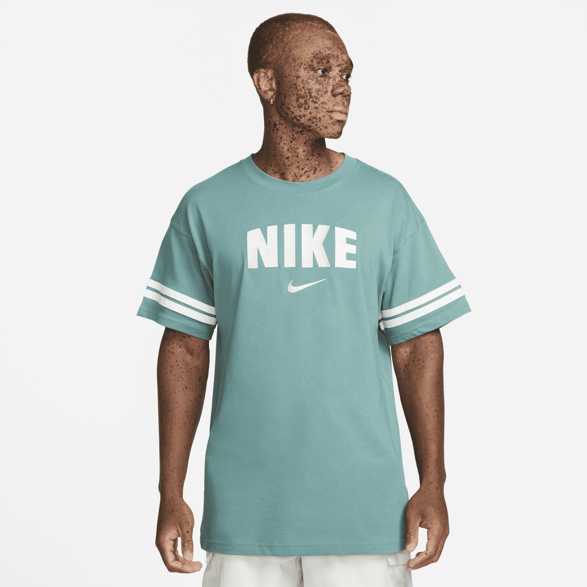 T-shirt męski retro Nike Sportswear - Zieleń