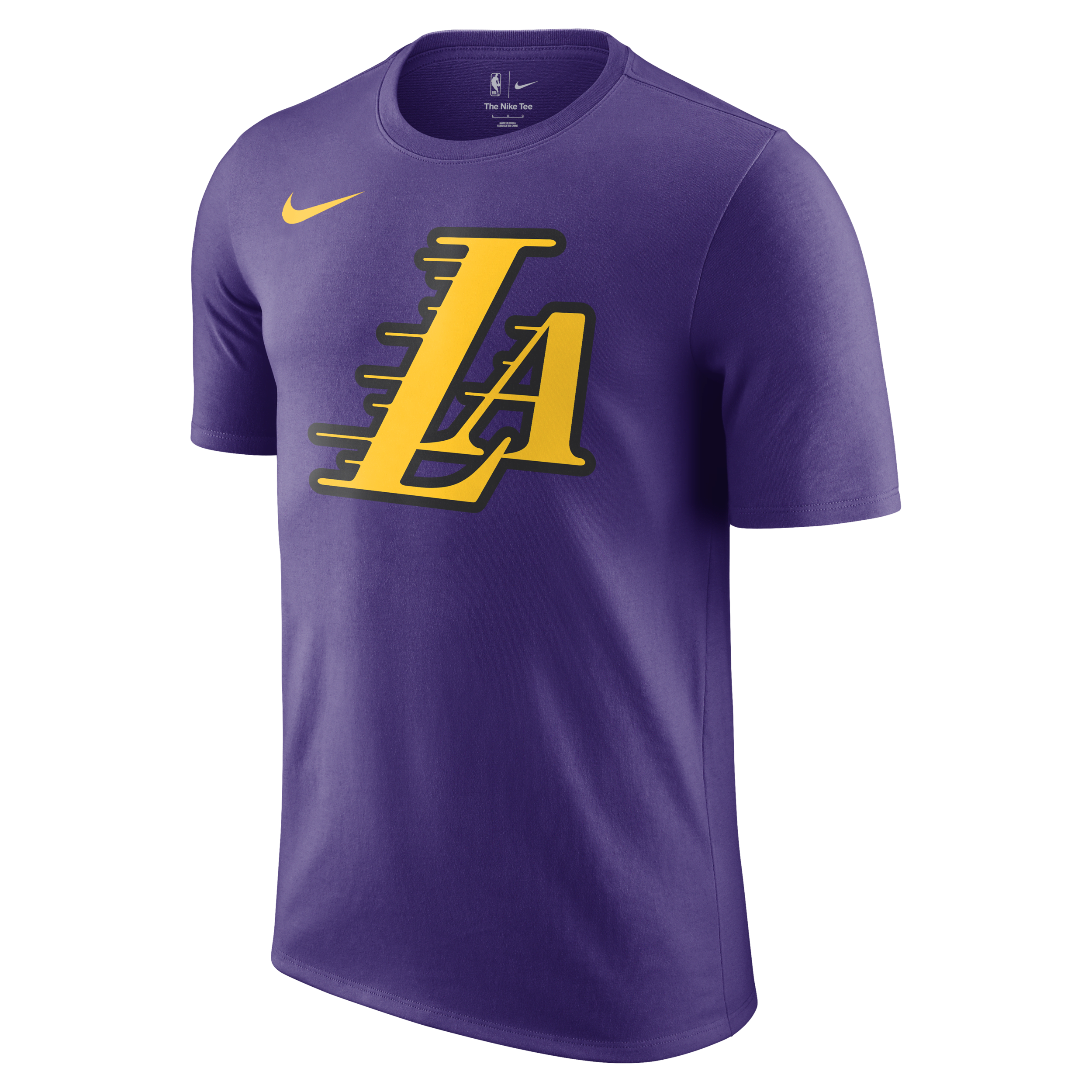 T-shirt Nike NBA Los Angeles Lakers Essential City Edition pour homme - Pourpre