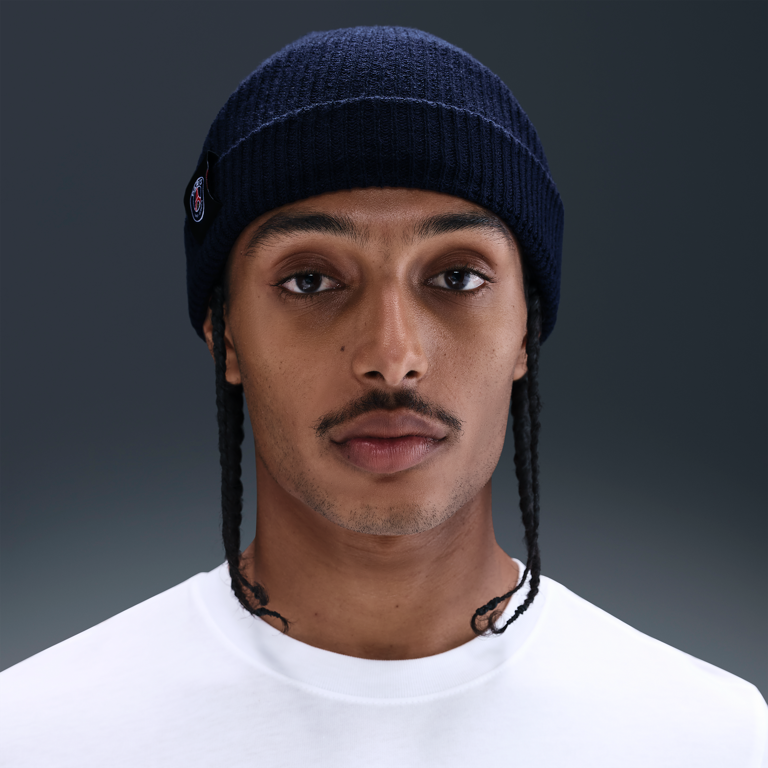 Thumbnail - Paris Saint-Germain Nike Terra Beanie - Blau