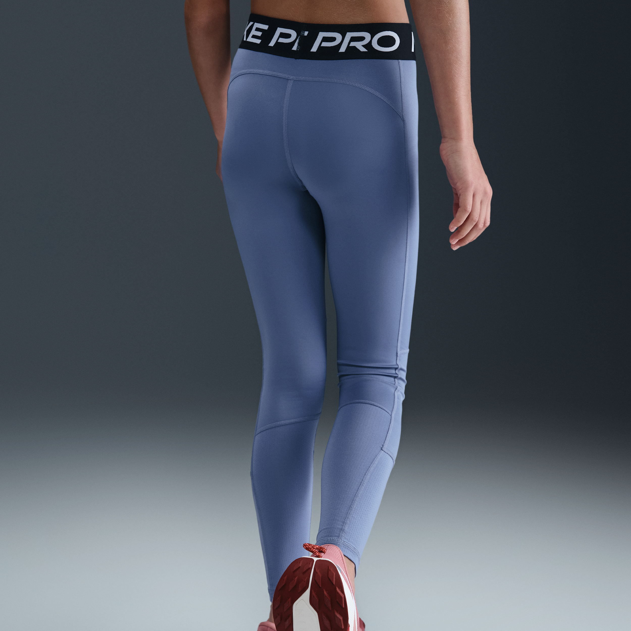 Thumbnail - Nike Pro Dri-FIT Leggings für ältere Kinder (Mädchen) - Blau