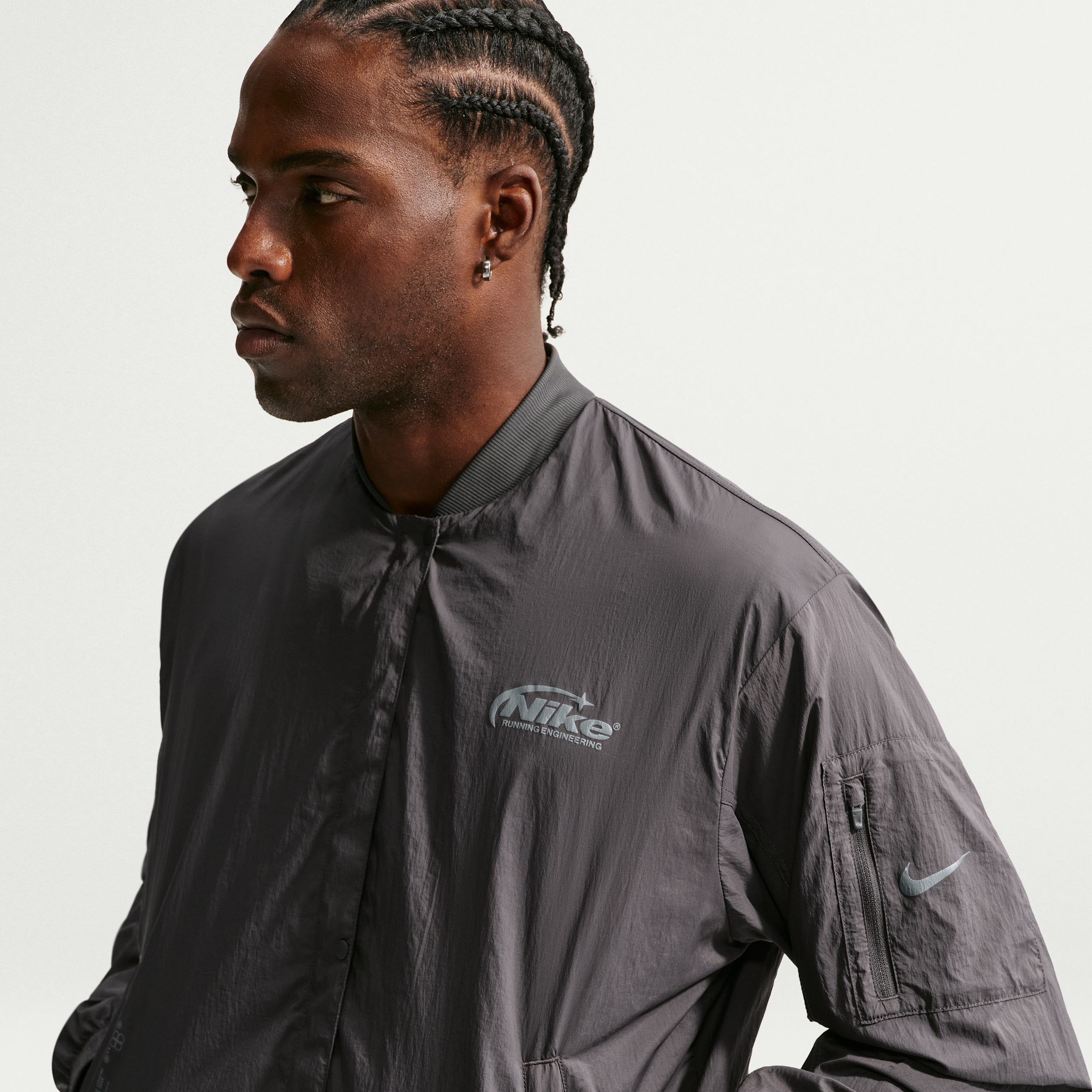 Nike Veste Aviateur De Running Deperlante Avec Protection Uv Nike Pour