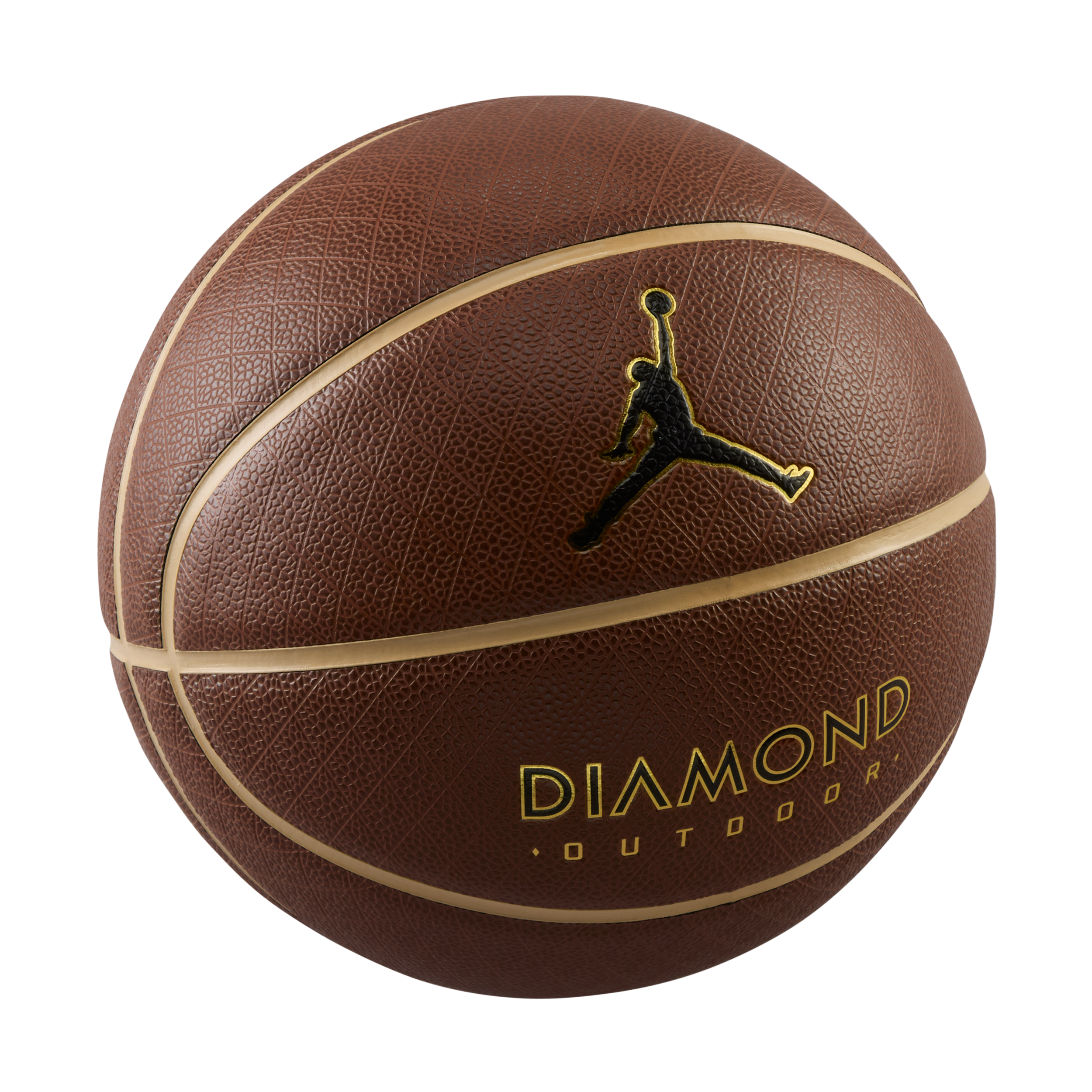 Thumbnail - Jordan Diamond Outdoor 8P Basketball - Braun