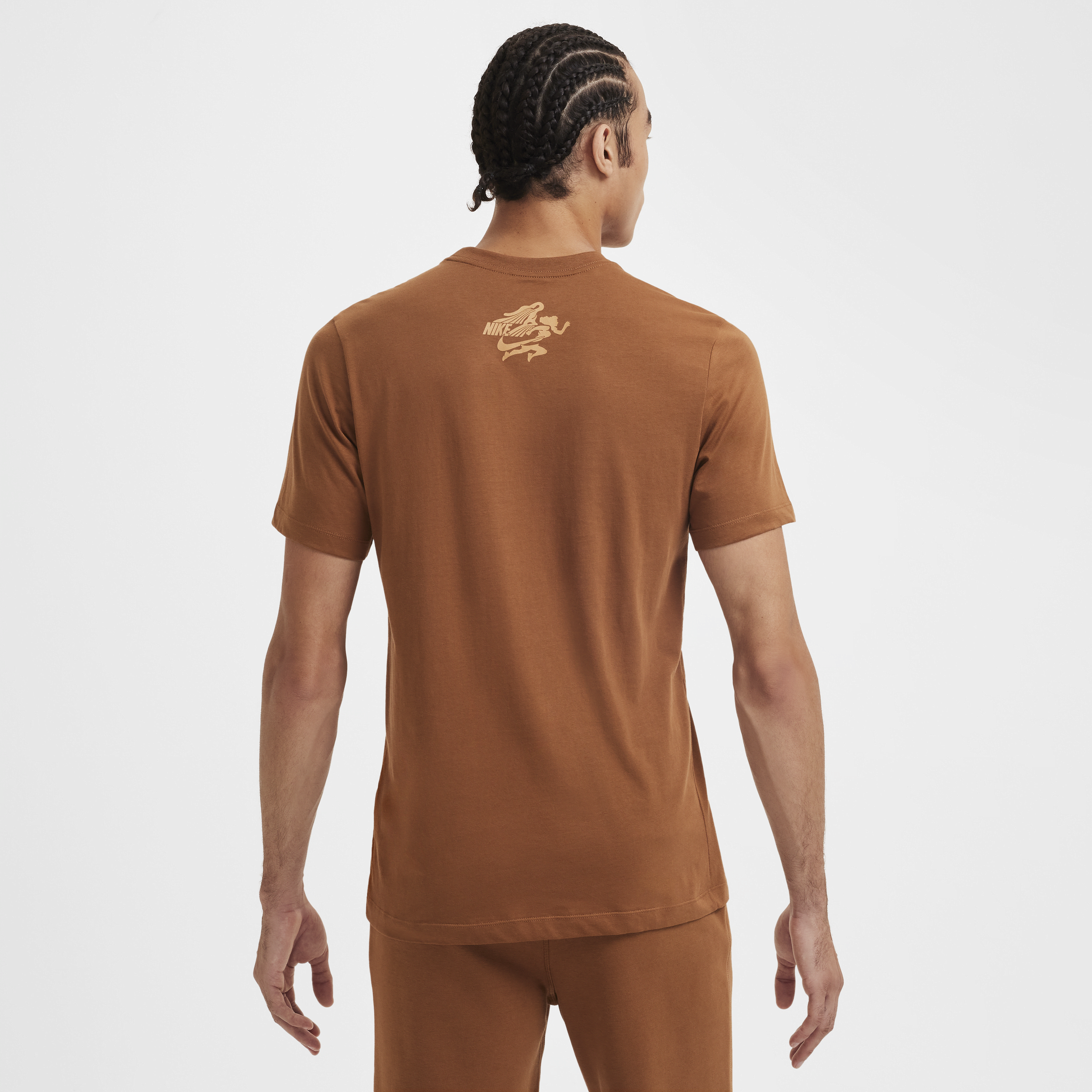 T-shirt Nike Sportswear Club pour Homme - Marron