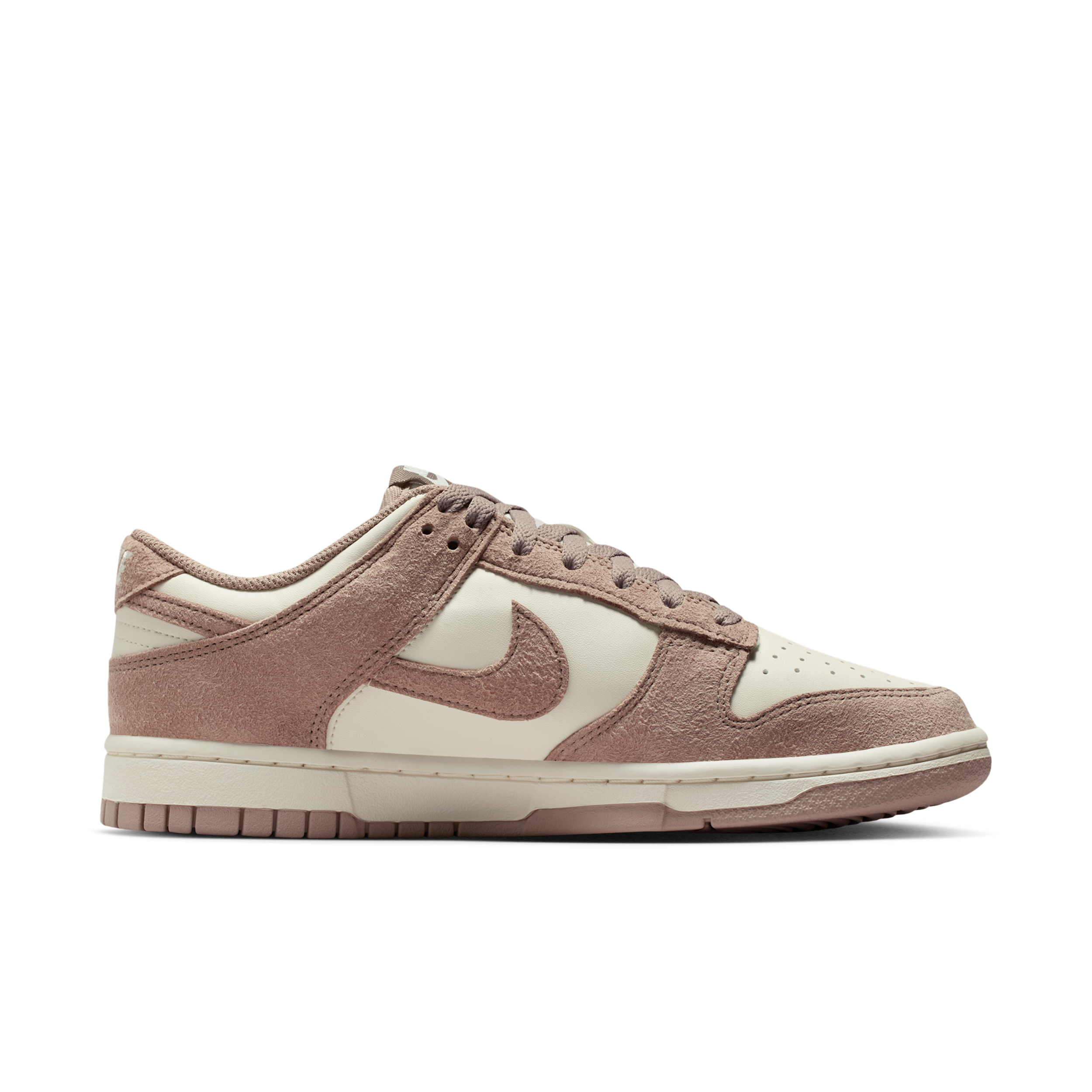 Nike Dunk Low Malt Gold Mini Swoosh (Women's) - IB4417-105