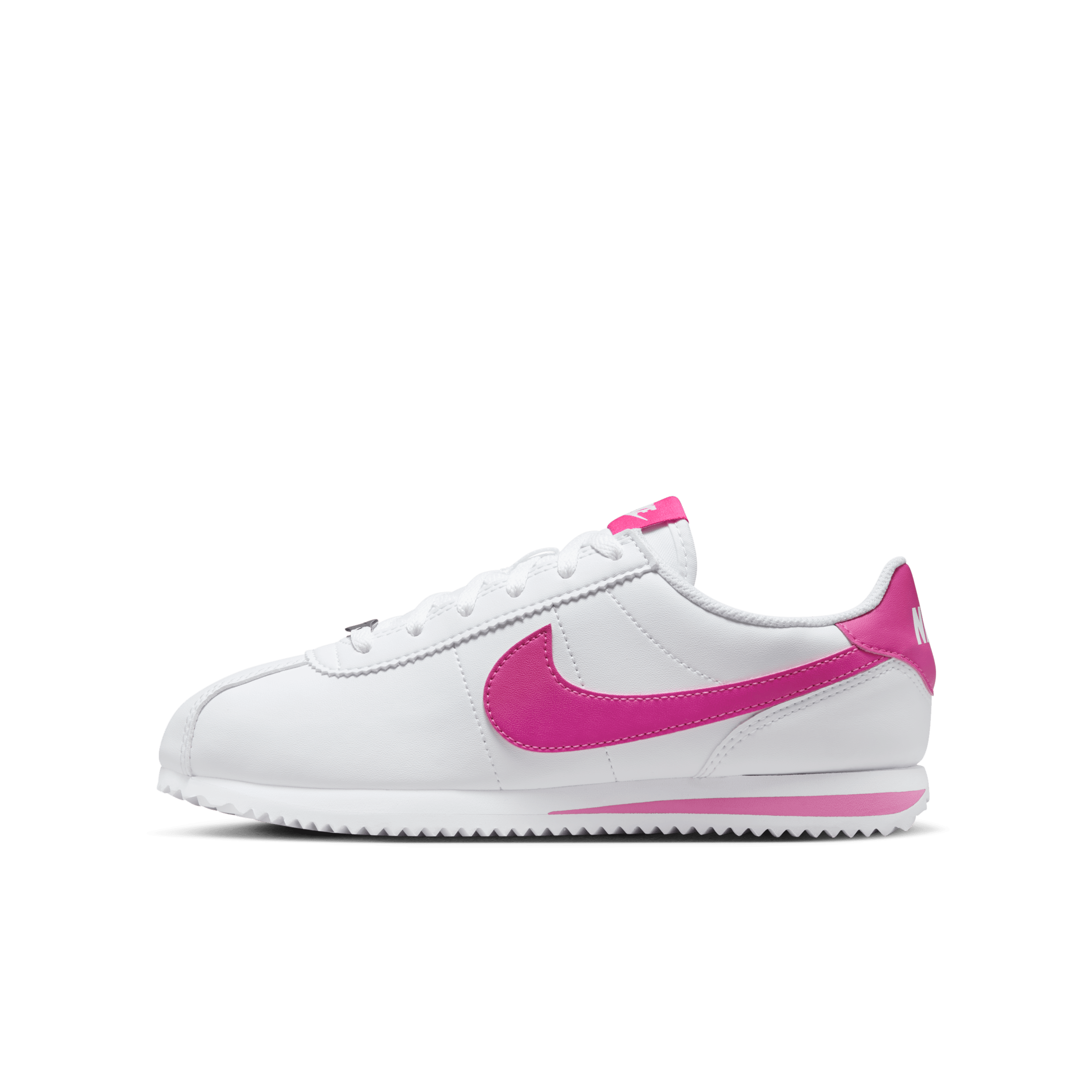 Chaussure Nike Cortez pour ado - Blanc