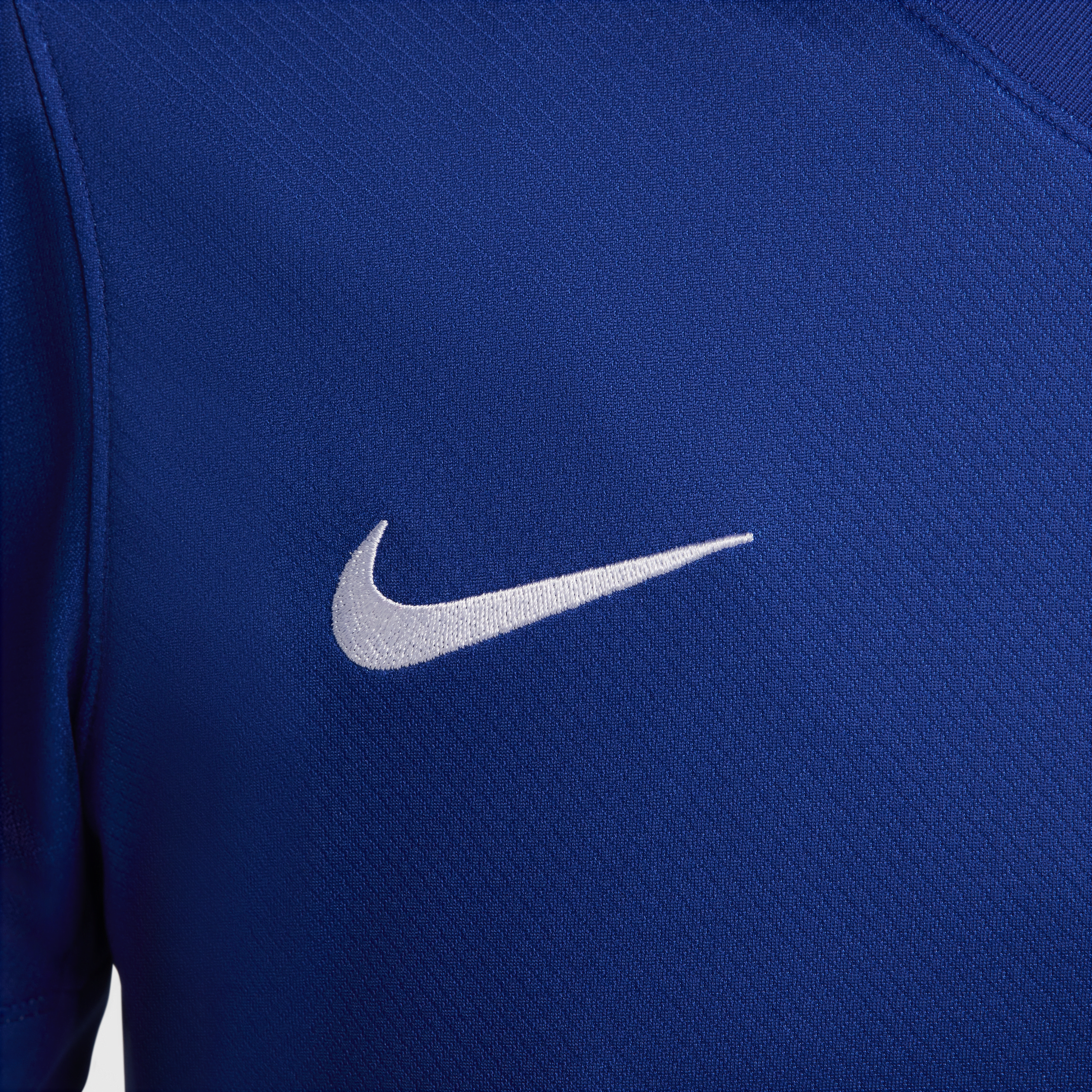 Nike USMNT 2024 Stadium Uit Dri-FIT replica voetbalshirt voor dames Blauw
