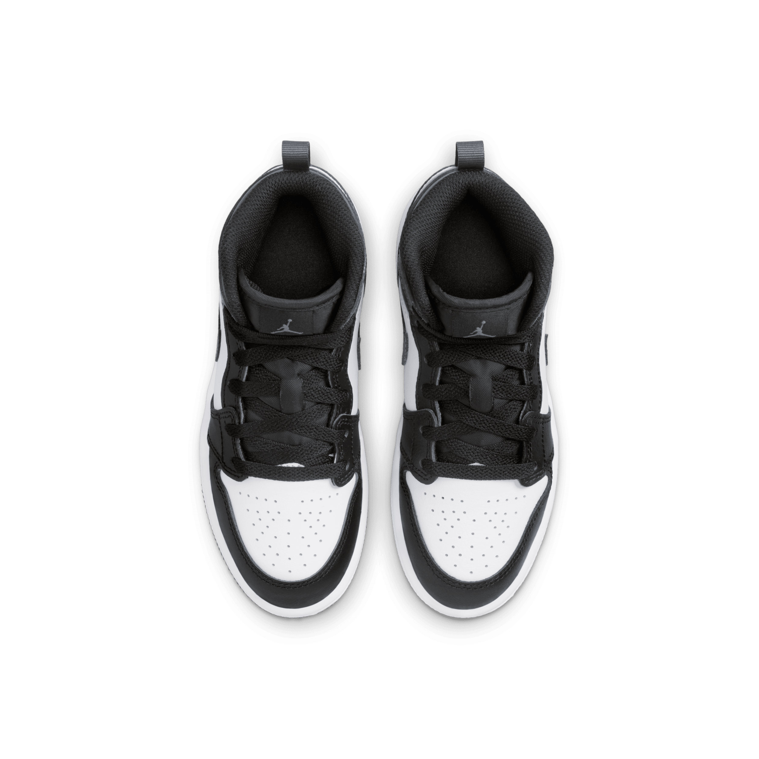 Chaussure Jordan 1 Mid pour jeune enfant - Noir