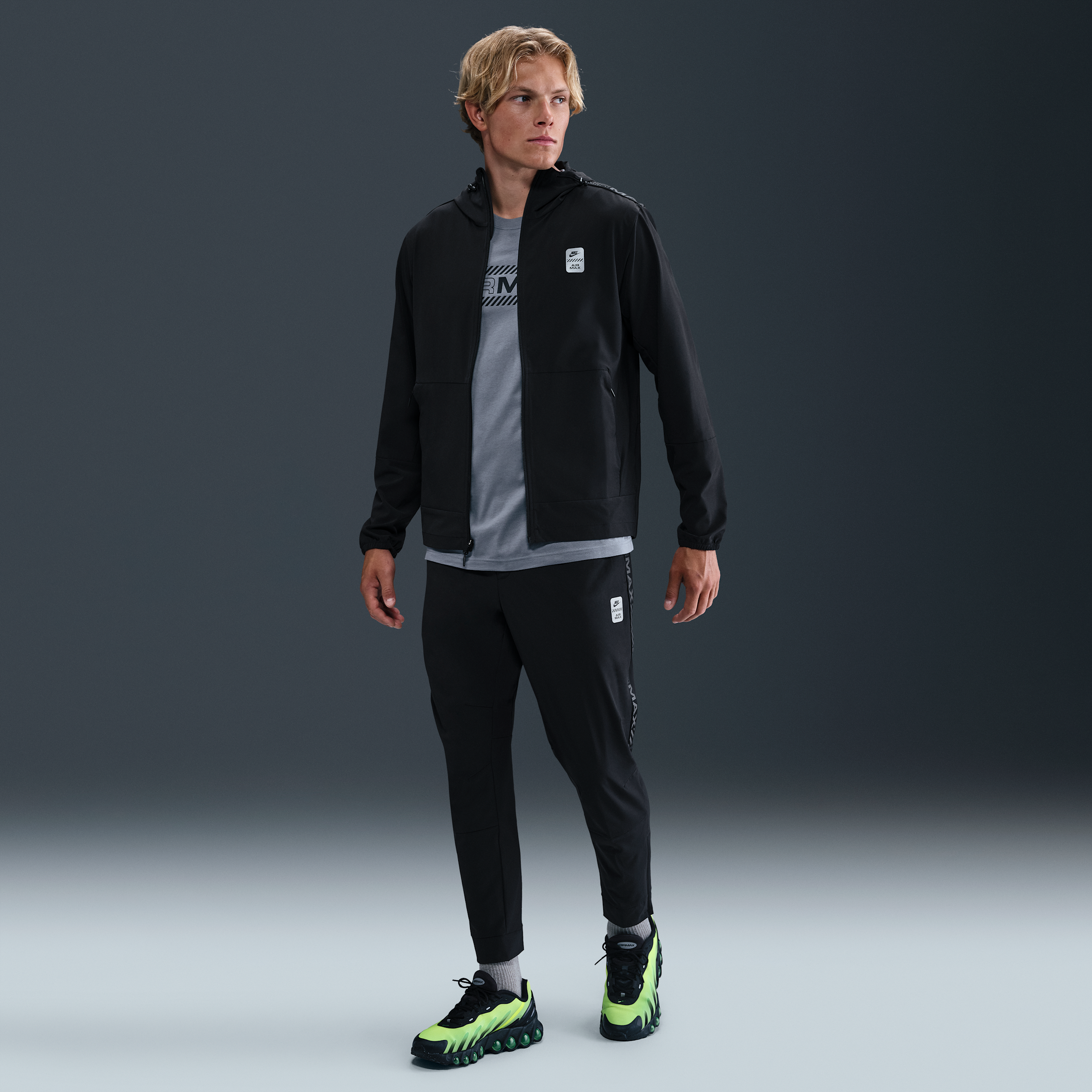 Thumbnail - Nike Air Max Herren-Webhose - Schwarz