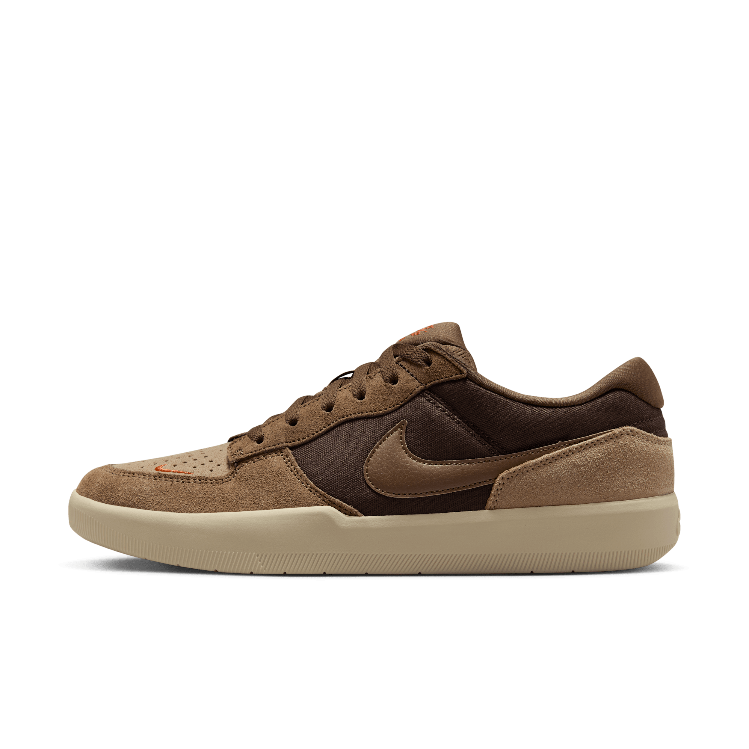 Nike SB Force 58 Baroque Brown Parachute Beige Desert Khaki Mosswood Brown - DV5477-201