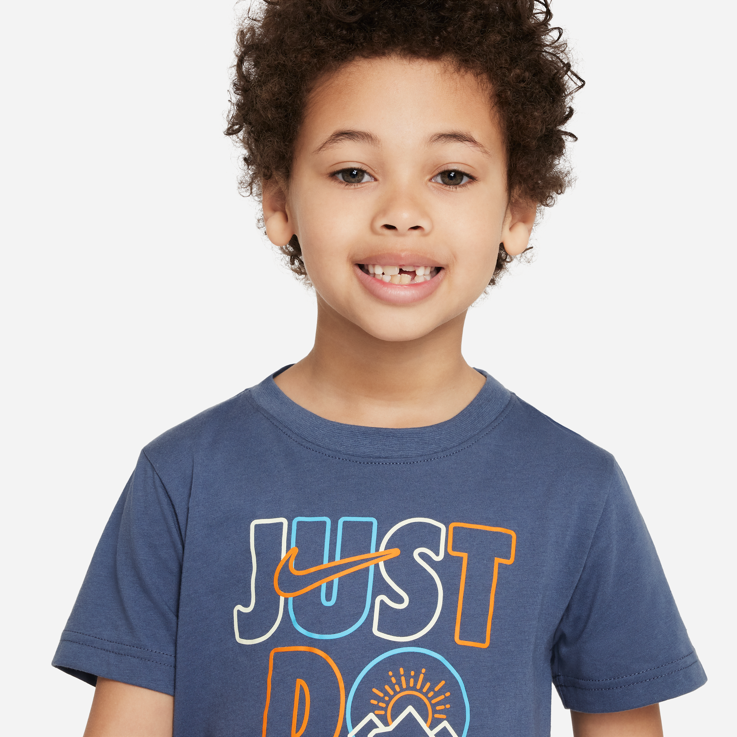 Thumbnail - Nike "Leave No Trace" Printed Shorts Set zweiteiliges Set für jüngere Kinder - Multi-Color