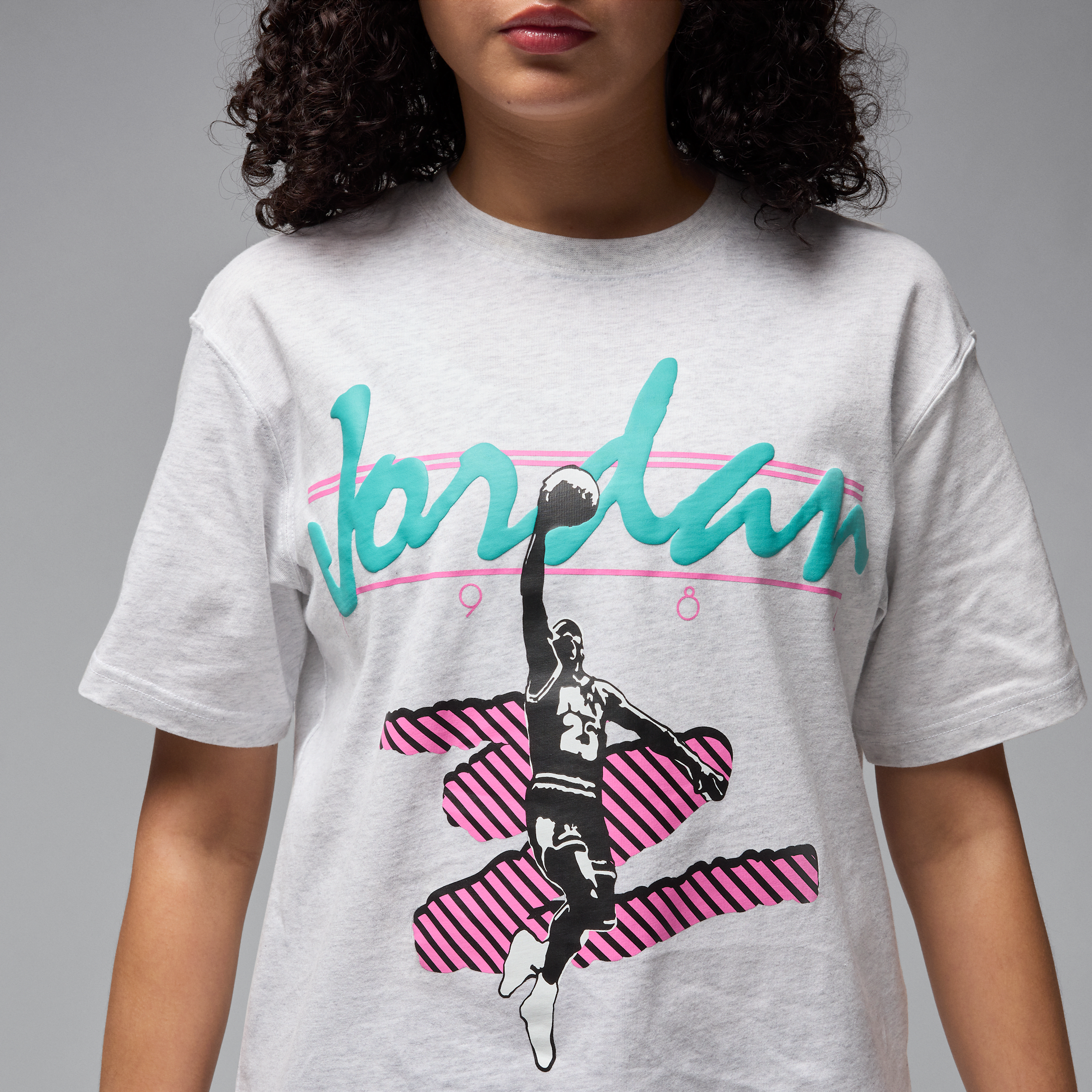 Jordan MVP T-shirt met graphic voor dames Bruin