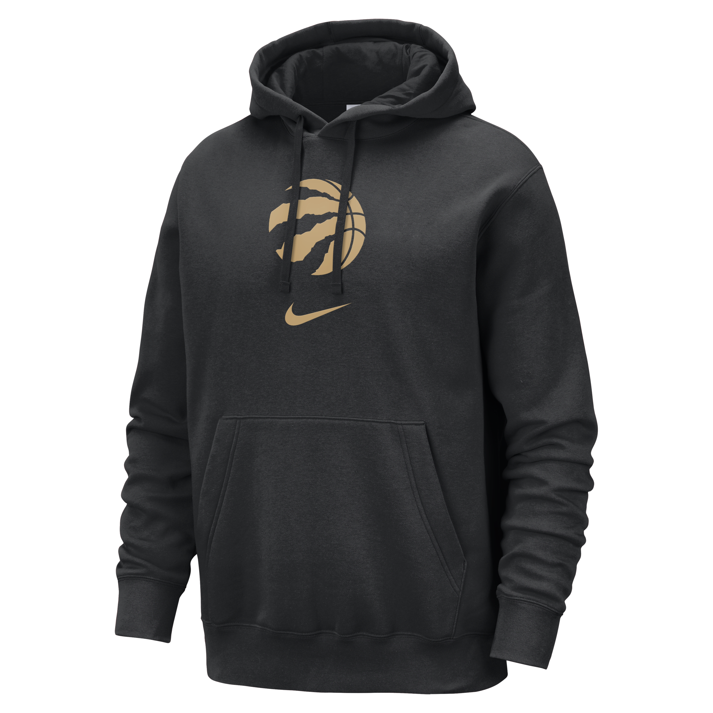 Nike Toronto Raptors Club Fleece City Edition NBA-hoodie voor heren Zwart