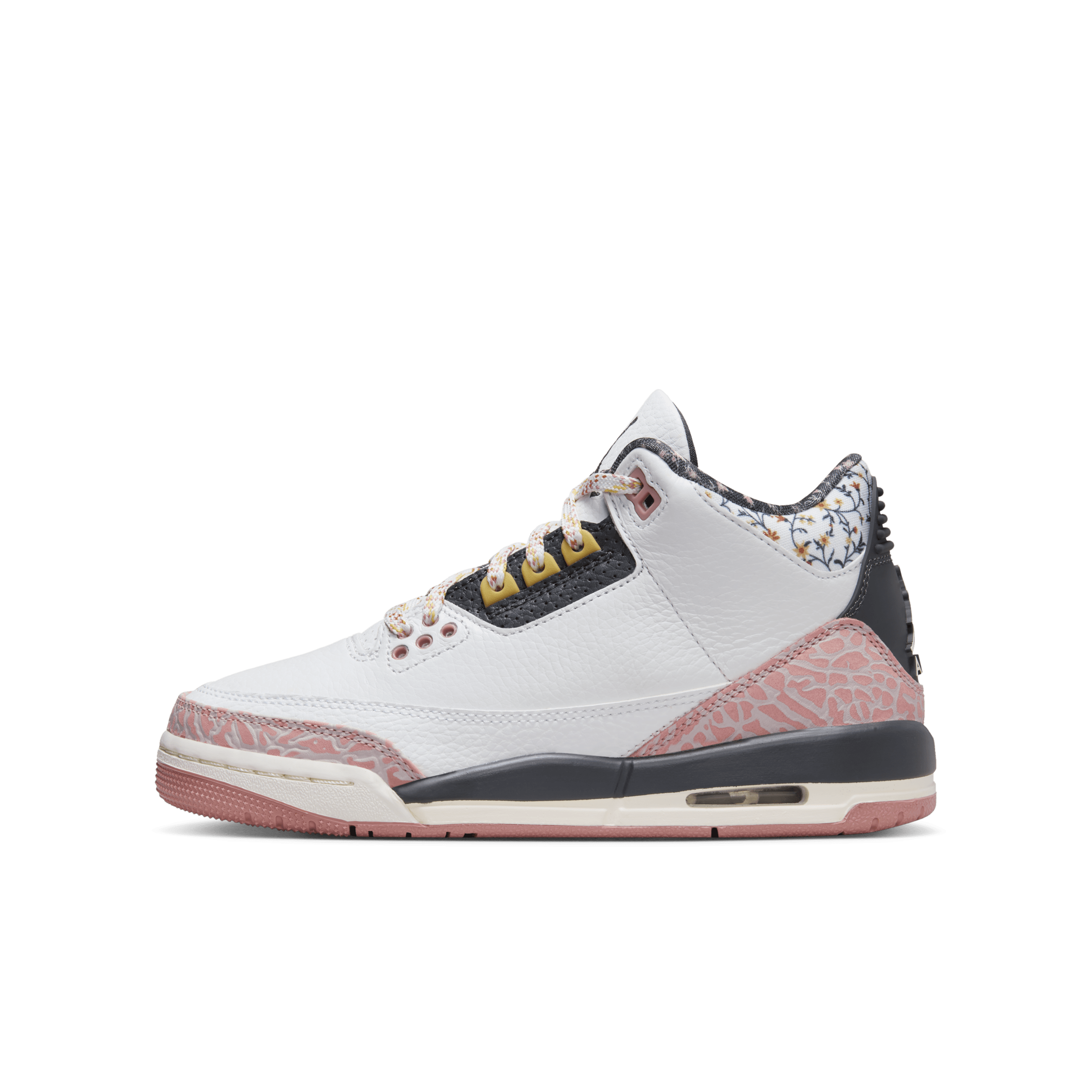 Air Jordan 3 Retro Schuh für ältere Kinder – Weiß