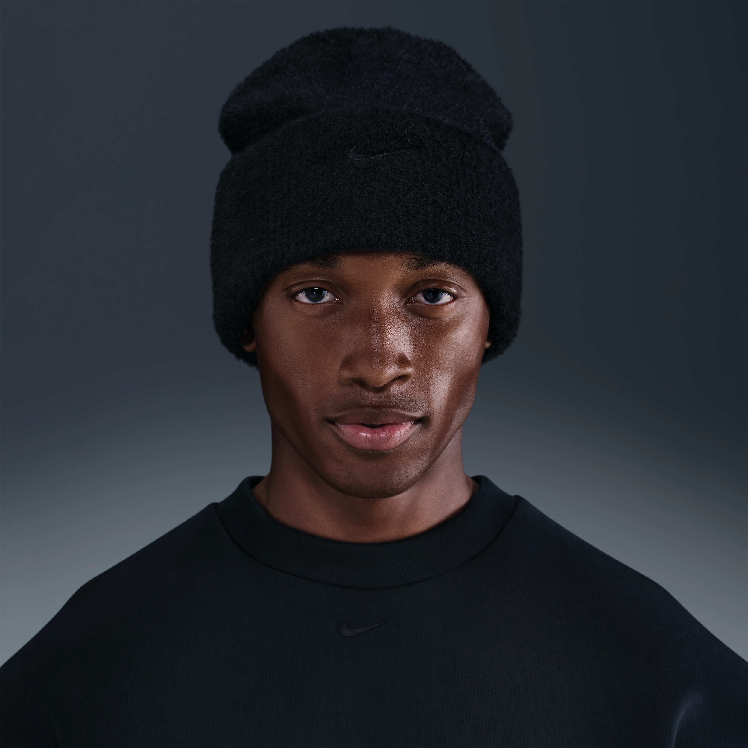 Nike Peak Cosy Beanie - Black - Polyester