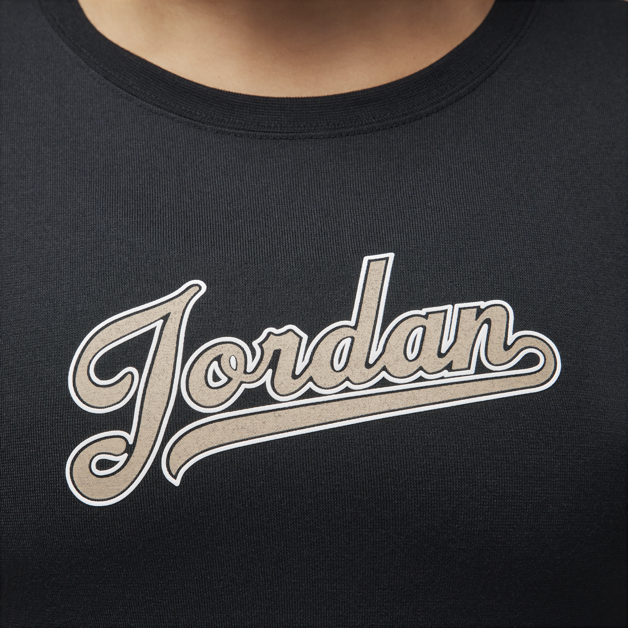 Jordan aansluitend T-shirt voor dames Zwart