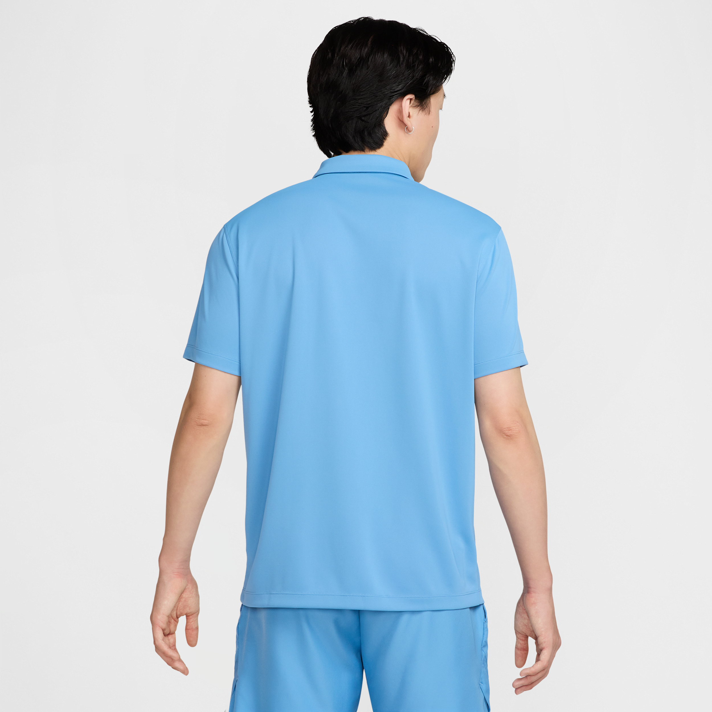 Polo de tennis NikeCourt Dri-FIT pour Homme - Bleu