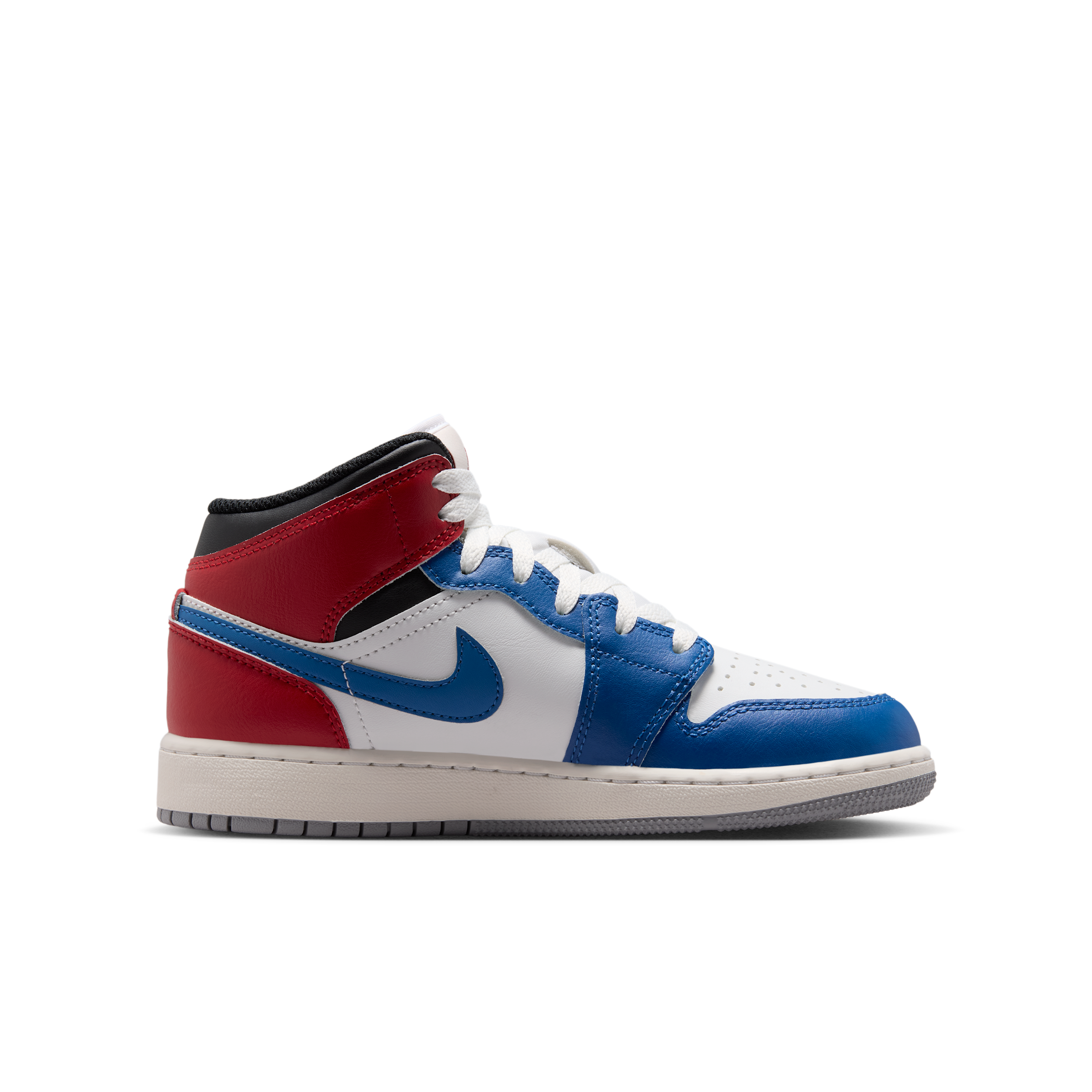 Air Jordan 1 Mid Kinderschoenen - Blauw - DQ8423-406