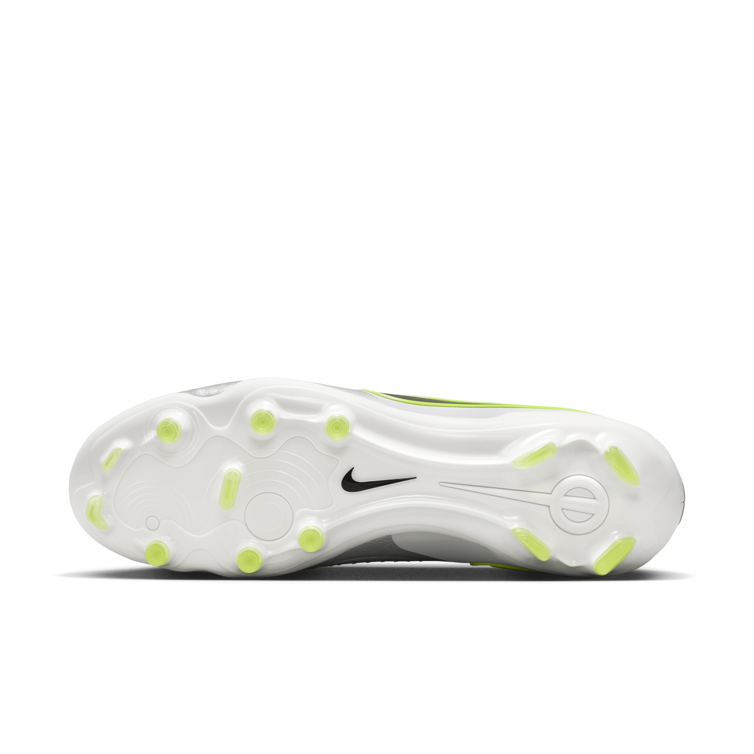 Chaussure de foot basse à crampons pour terrain sec Nike Tiempo Legend 10 Pro - Gris