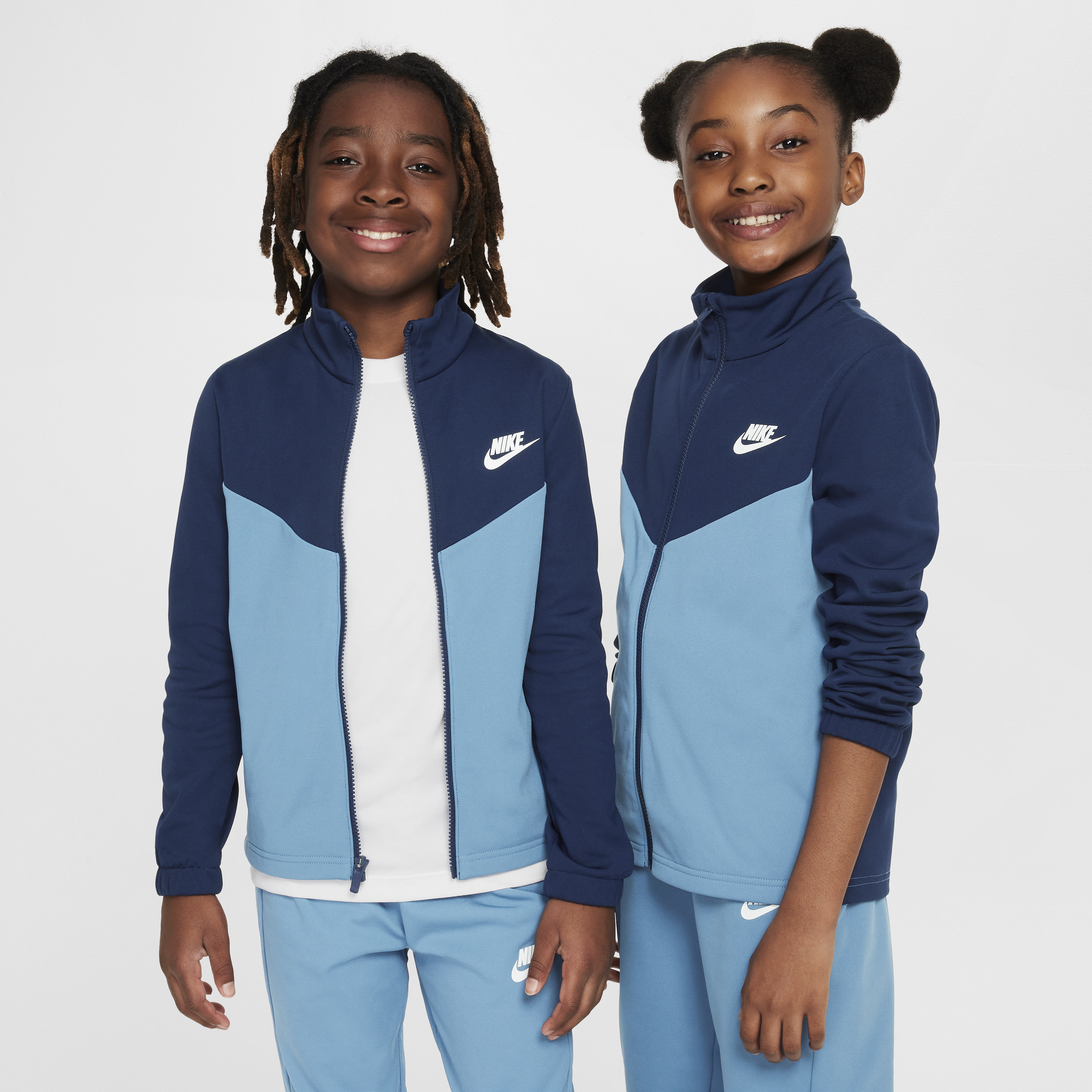 Thumbnail - Nike Sportswear Trainingsanzug für ältere Kinder - Blau