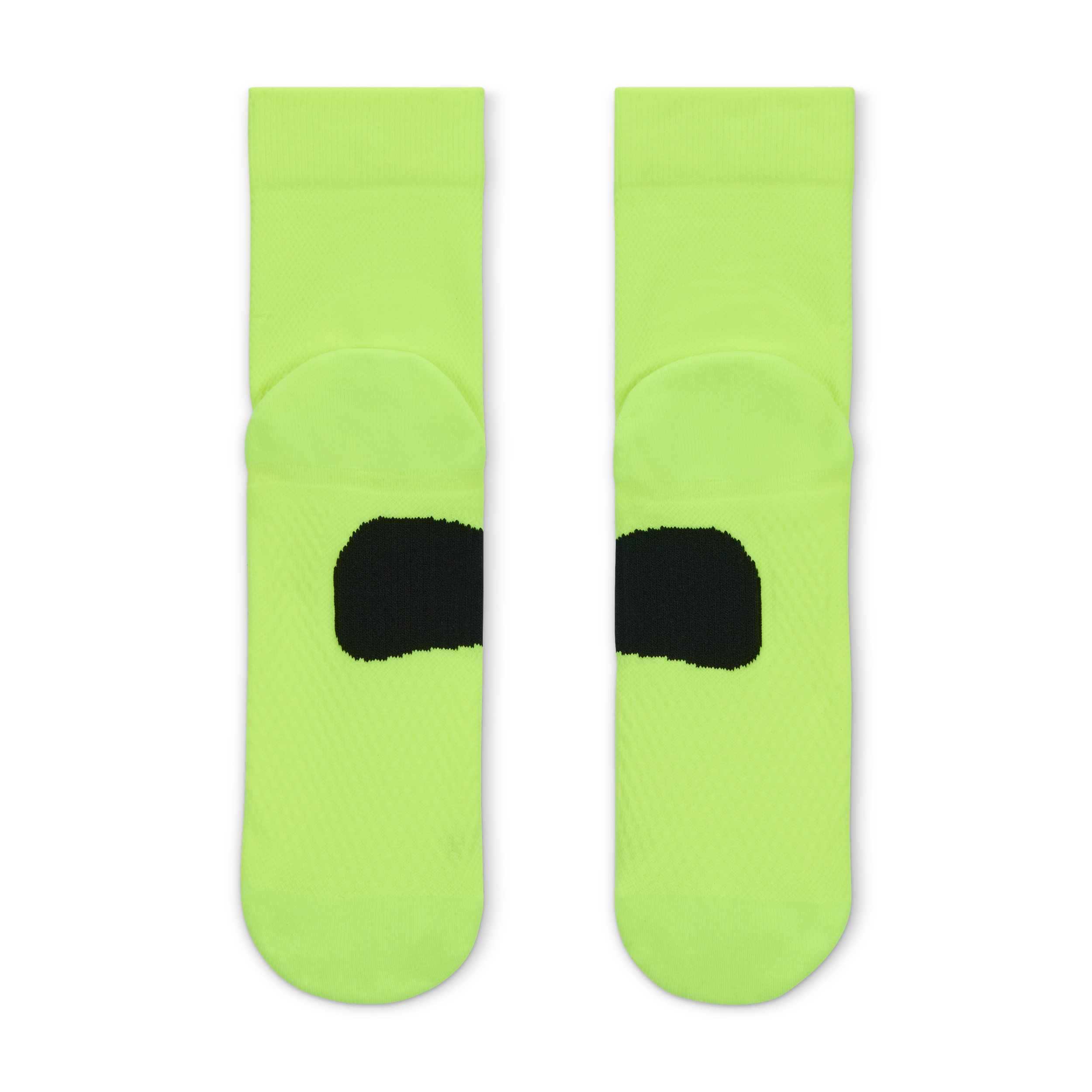 Thumbnail - Nike Running mittelschwere Micro Crew-Socken (1 Paar) - Gelb