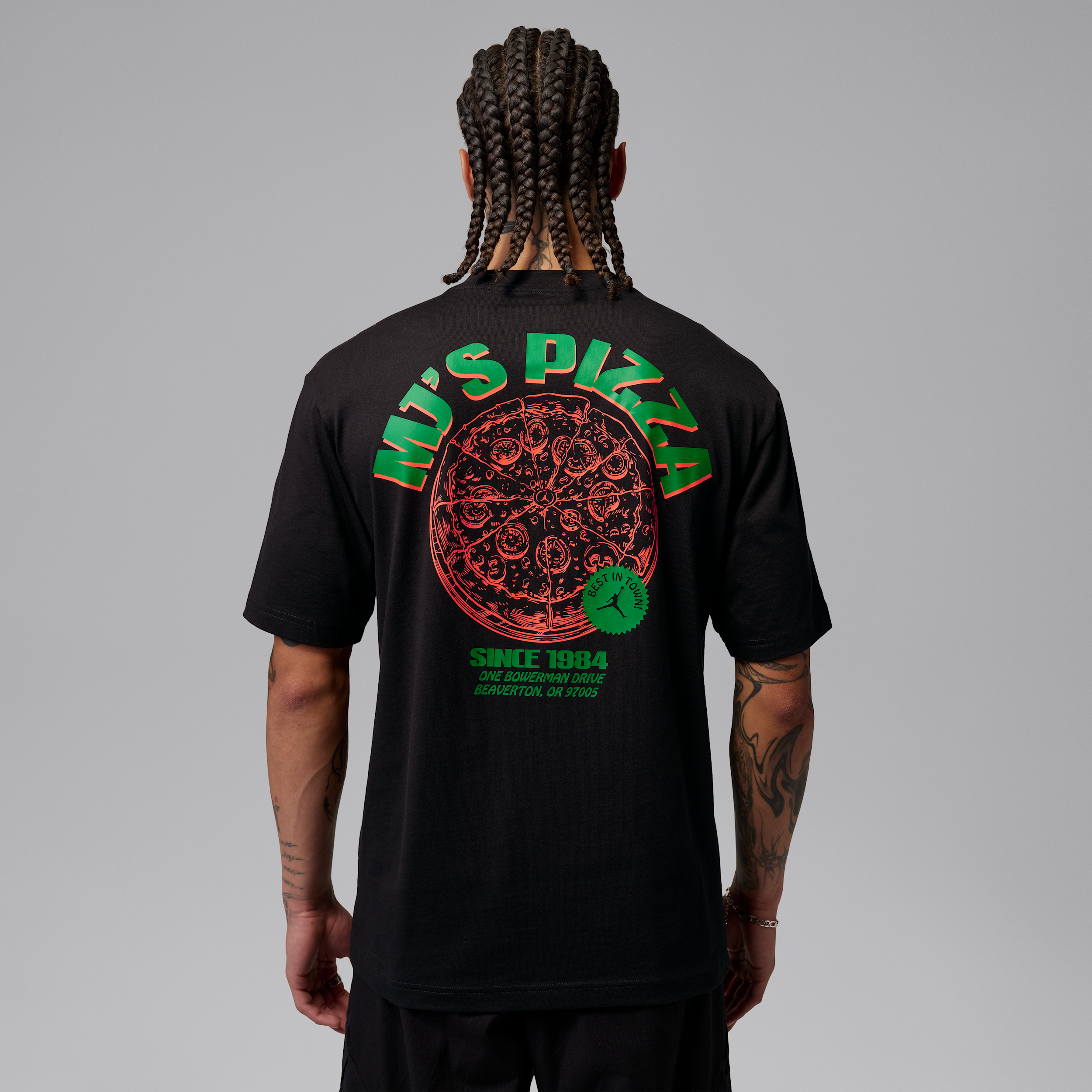 Thumbnail - Jordan Men-T-Shirt mit Grafik - Schwarz