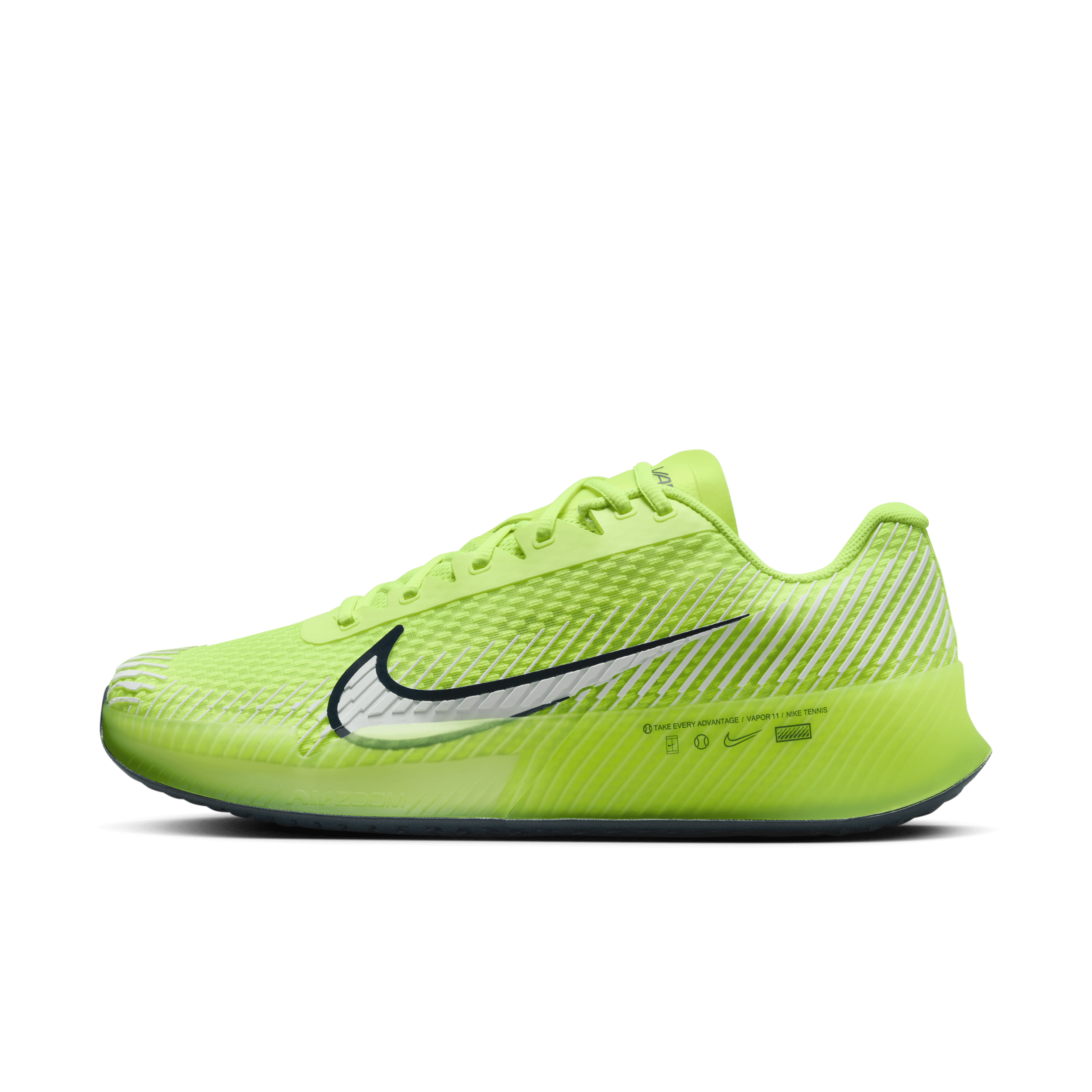 Nike Court Air Zoom Vapor 11 Hardcourt tennisschoenen voor heren Geel