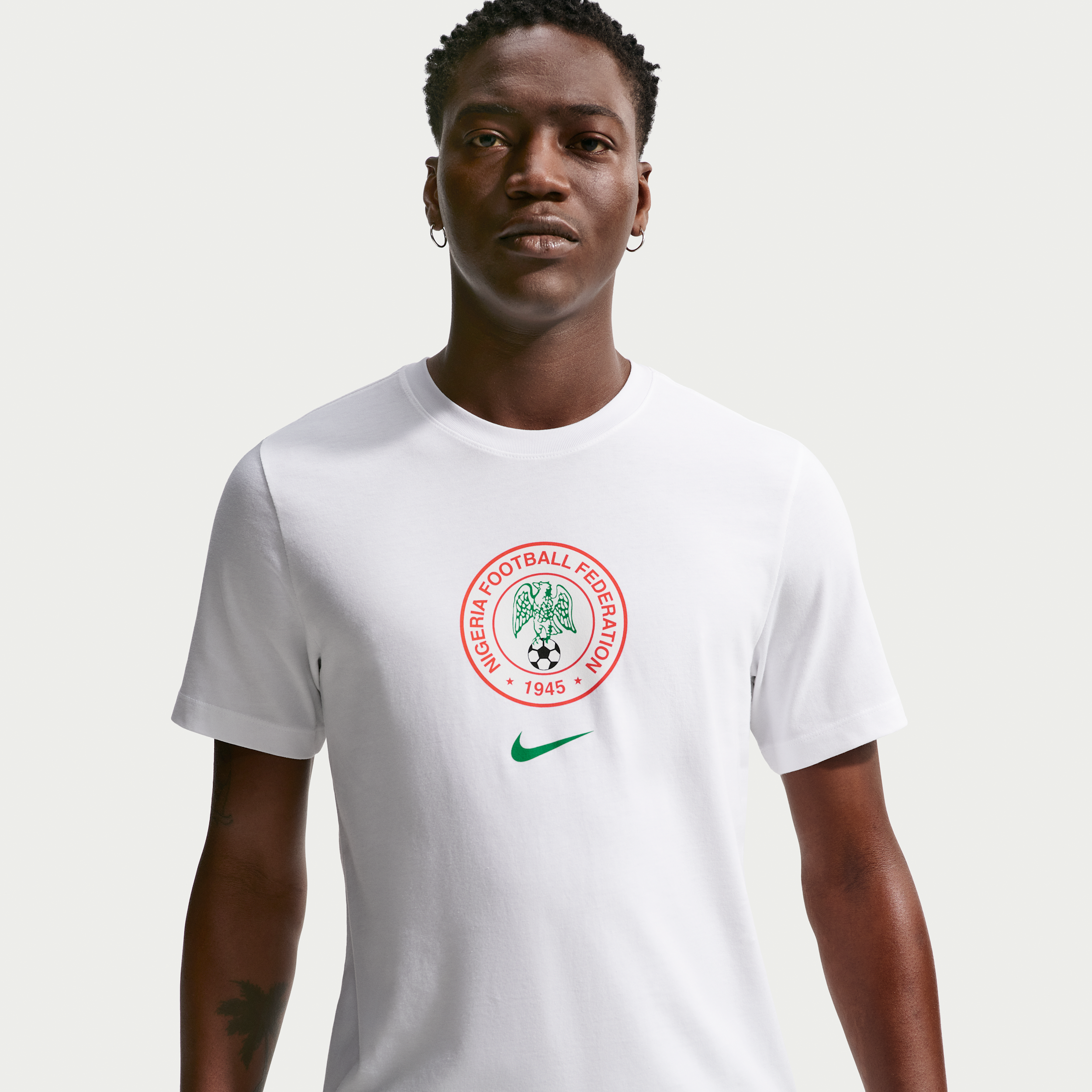 T-shirt Nike Football Nigeria – Uomo - Bianco