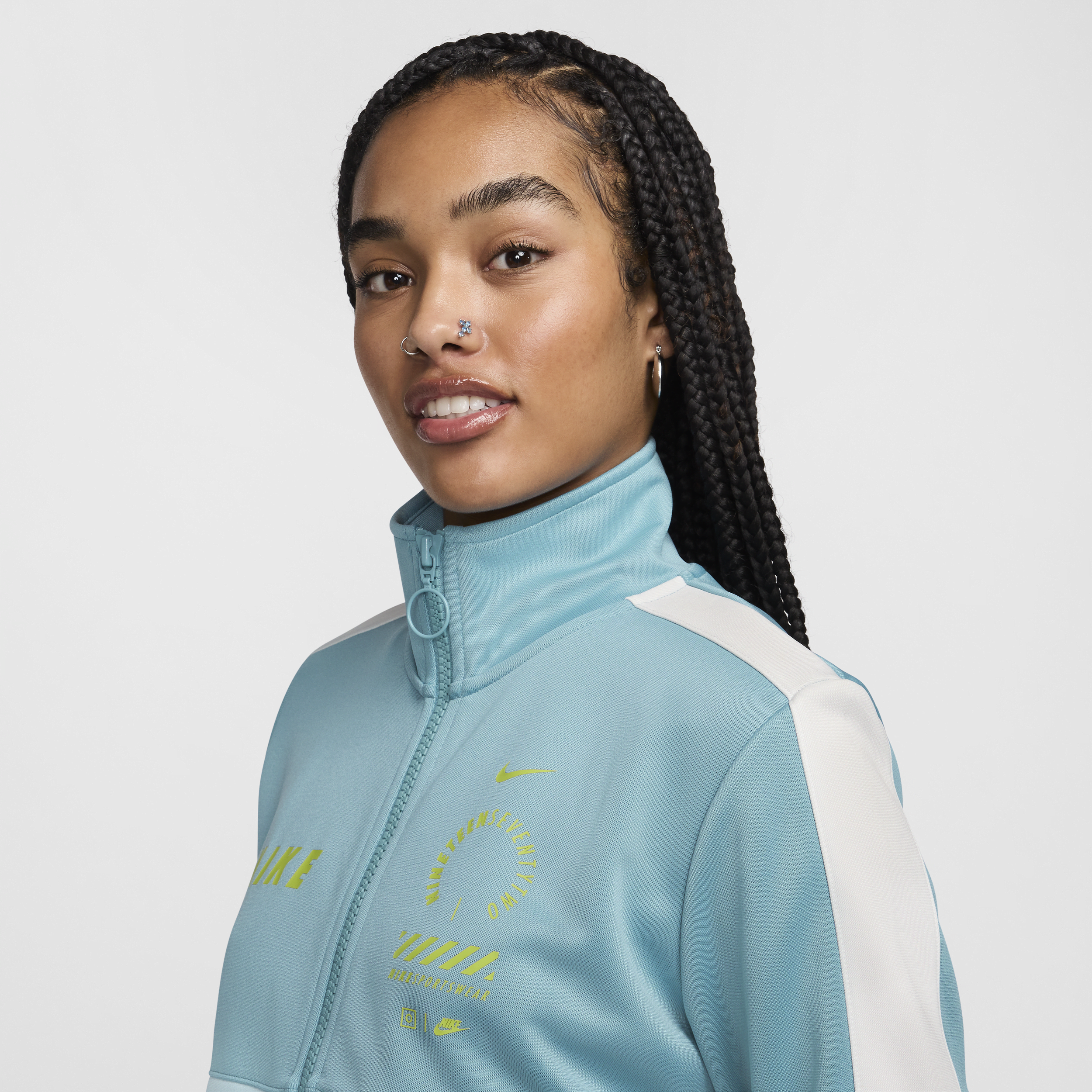 Haut de survêtement Nike Sportswear pour femme - Bleu