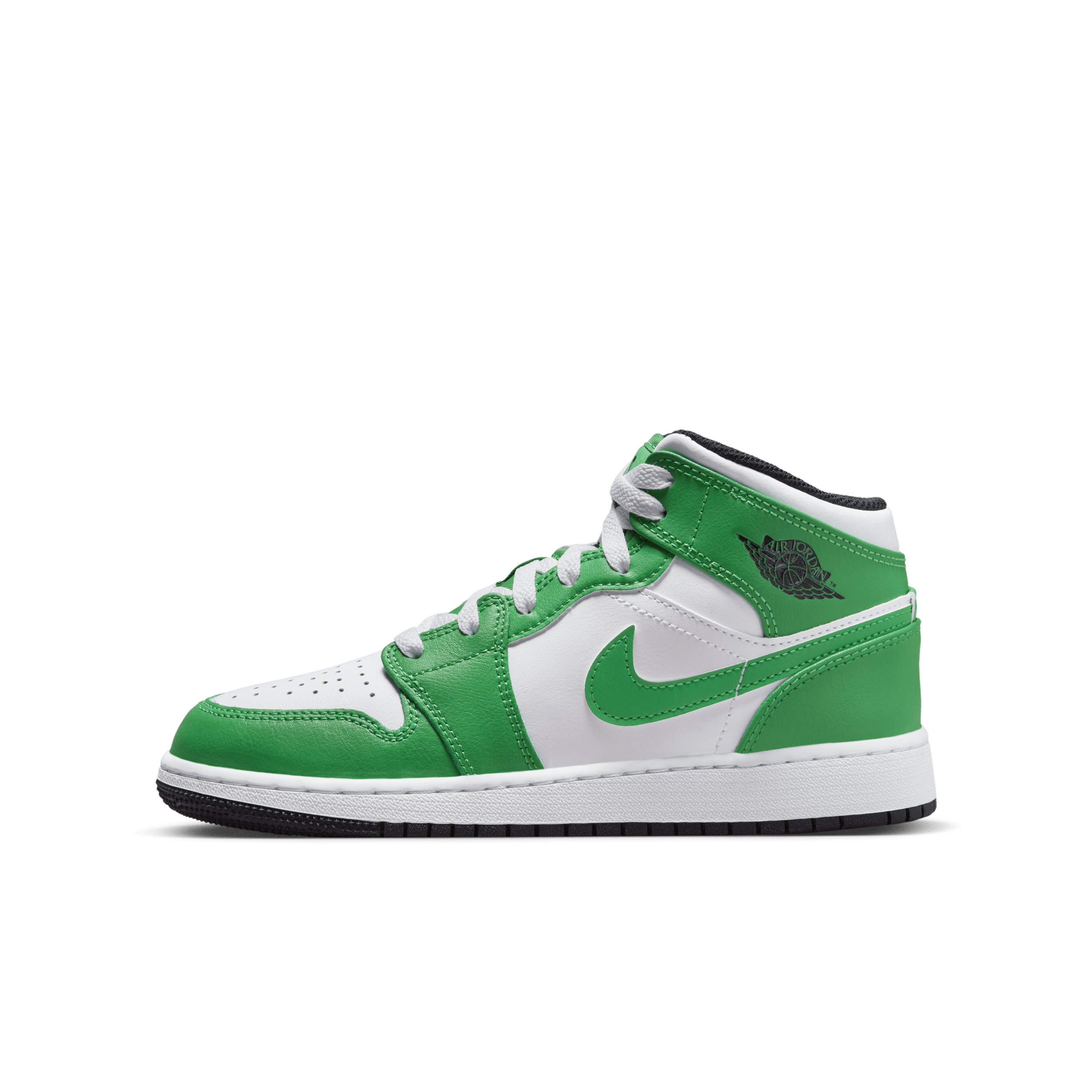 Air Jordan 1 Mid Schuh für ältere Kinder – Grün