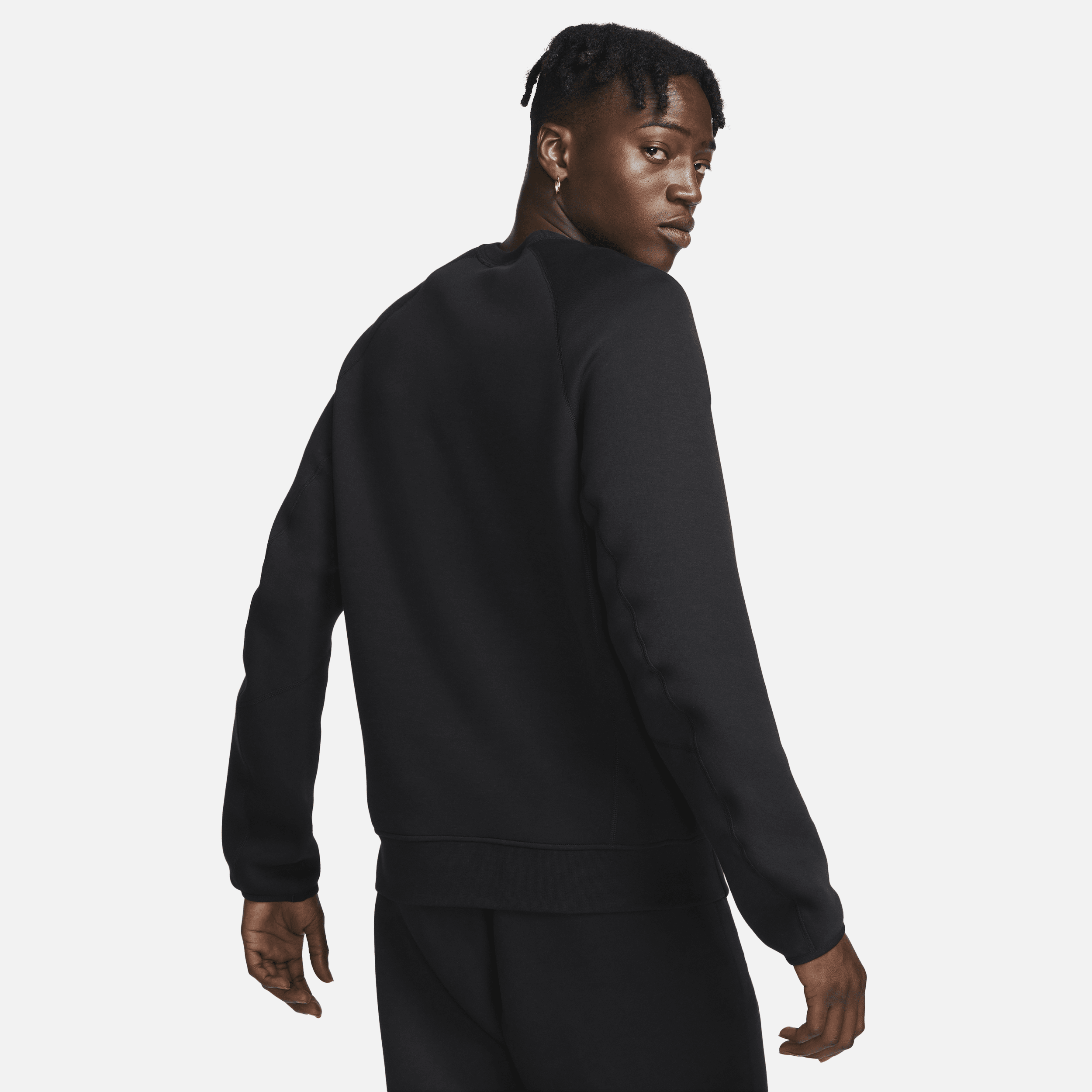 Haut Nike Sportswear Tech Fleece pour homme - Noir